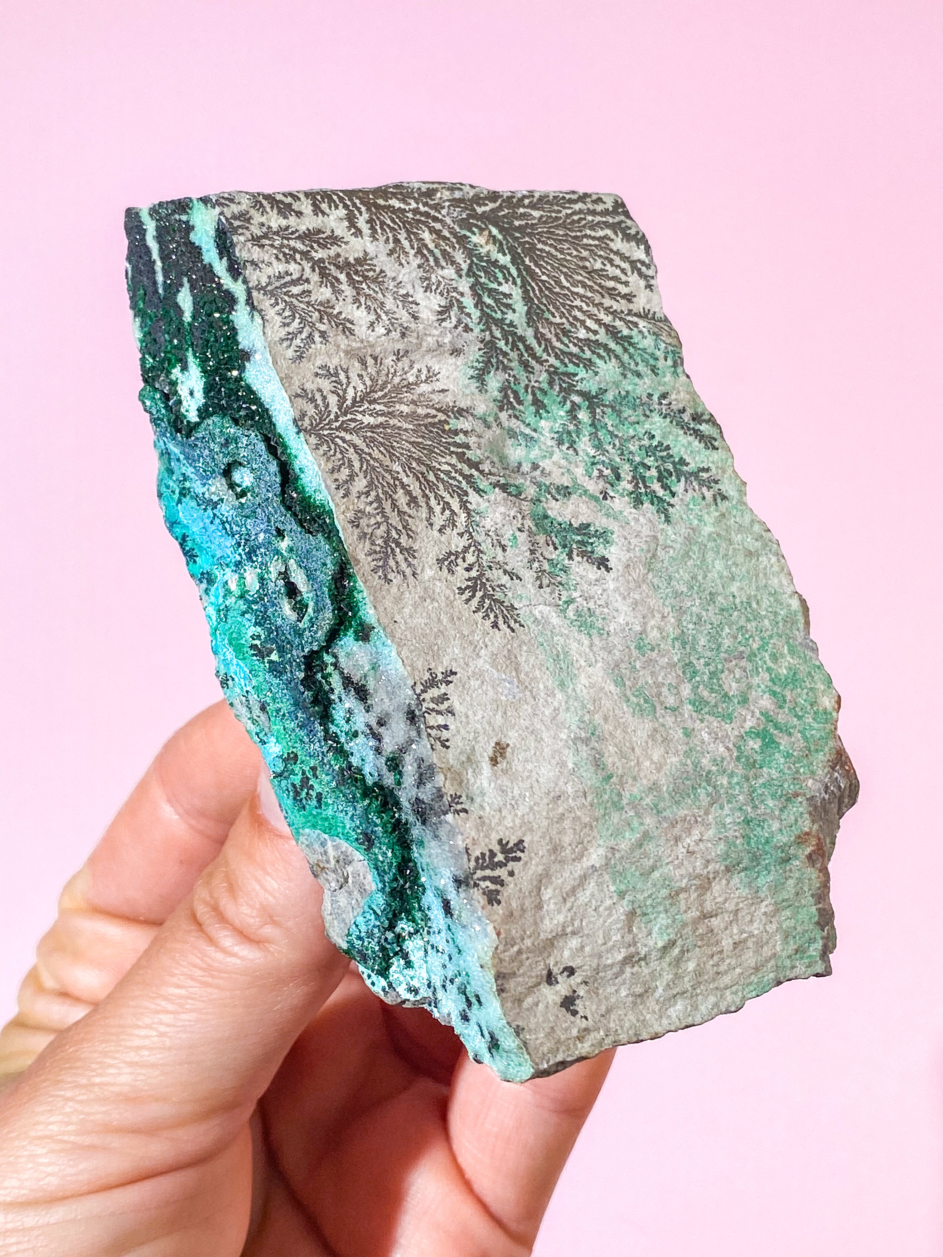 Dendrit Chrysocolla (Nr. 18)