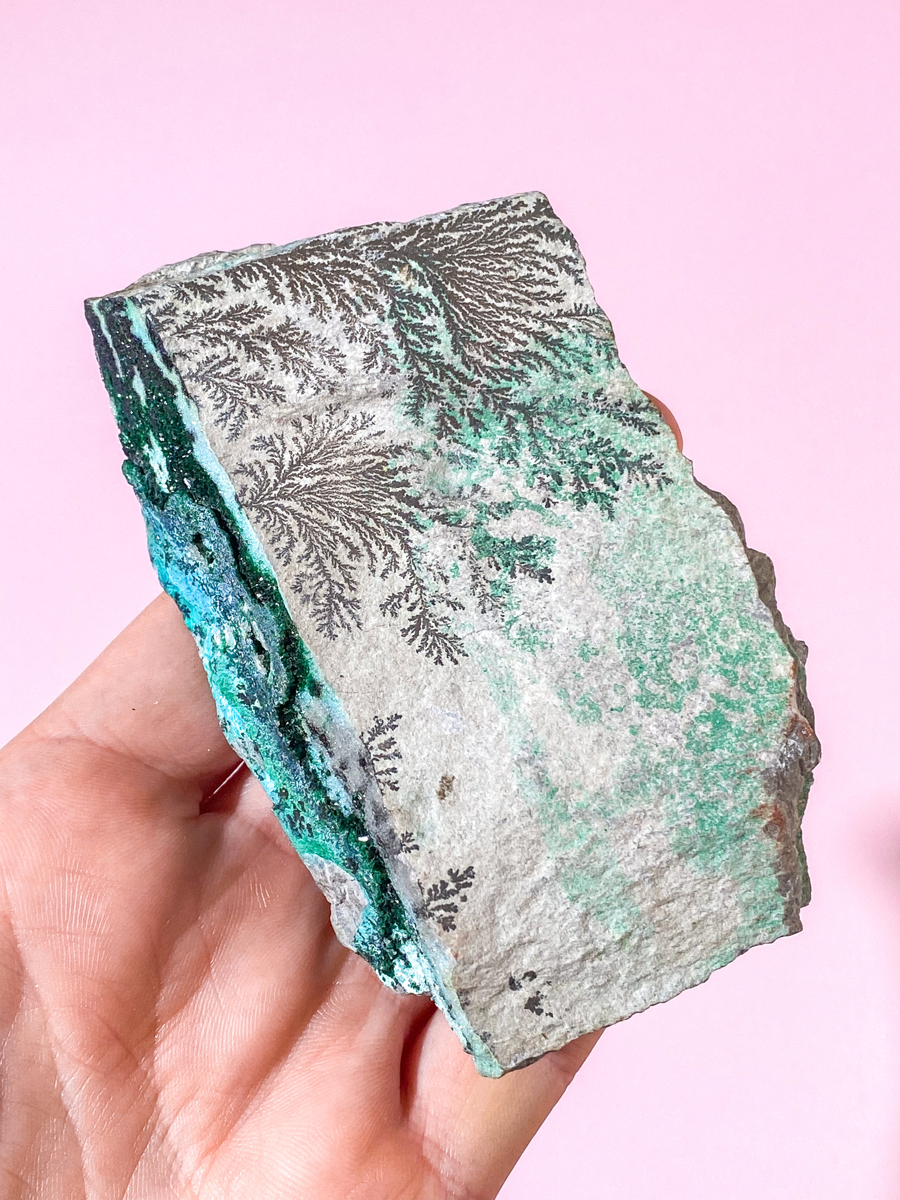Dendrit Chrysocolla (Nr. 18)