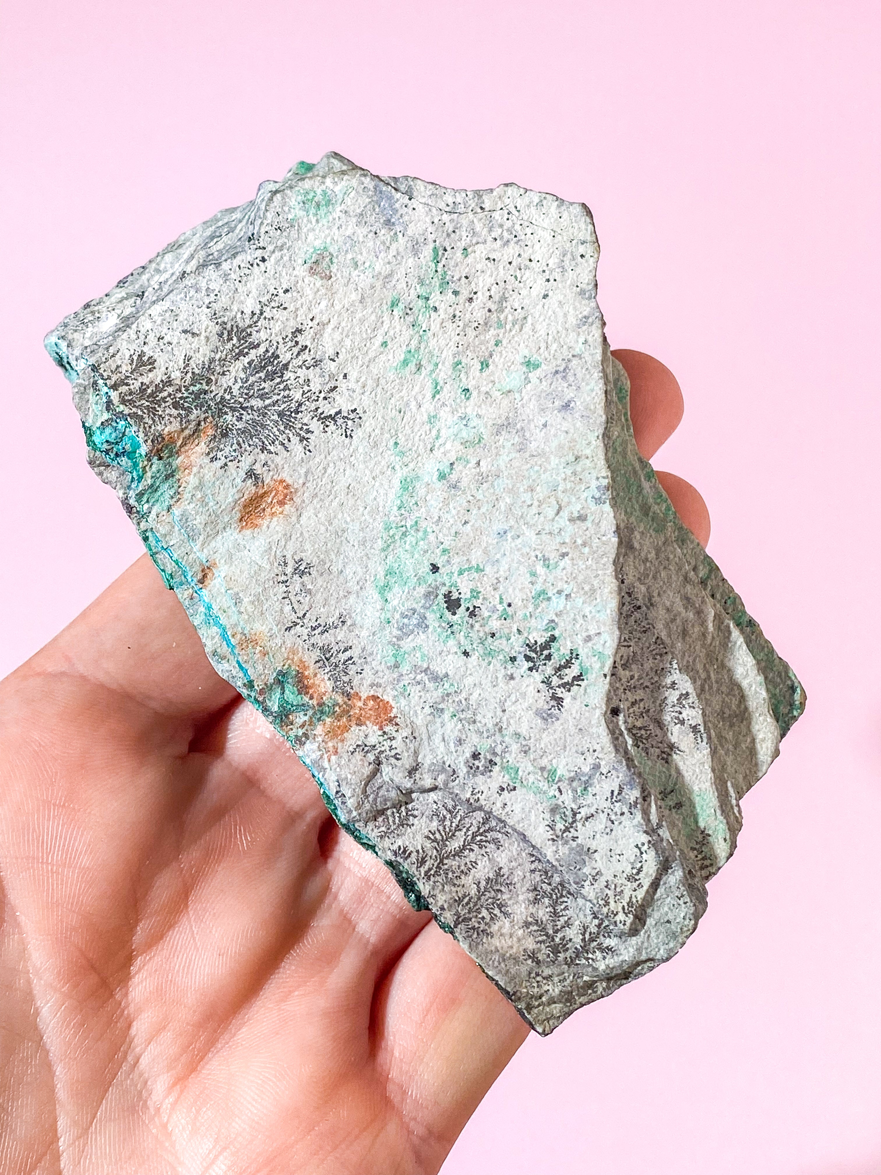 Dendrit Chrysocolla (Nr. 18)