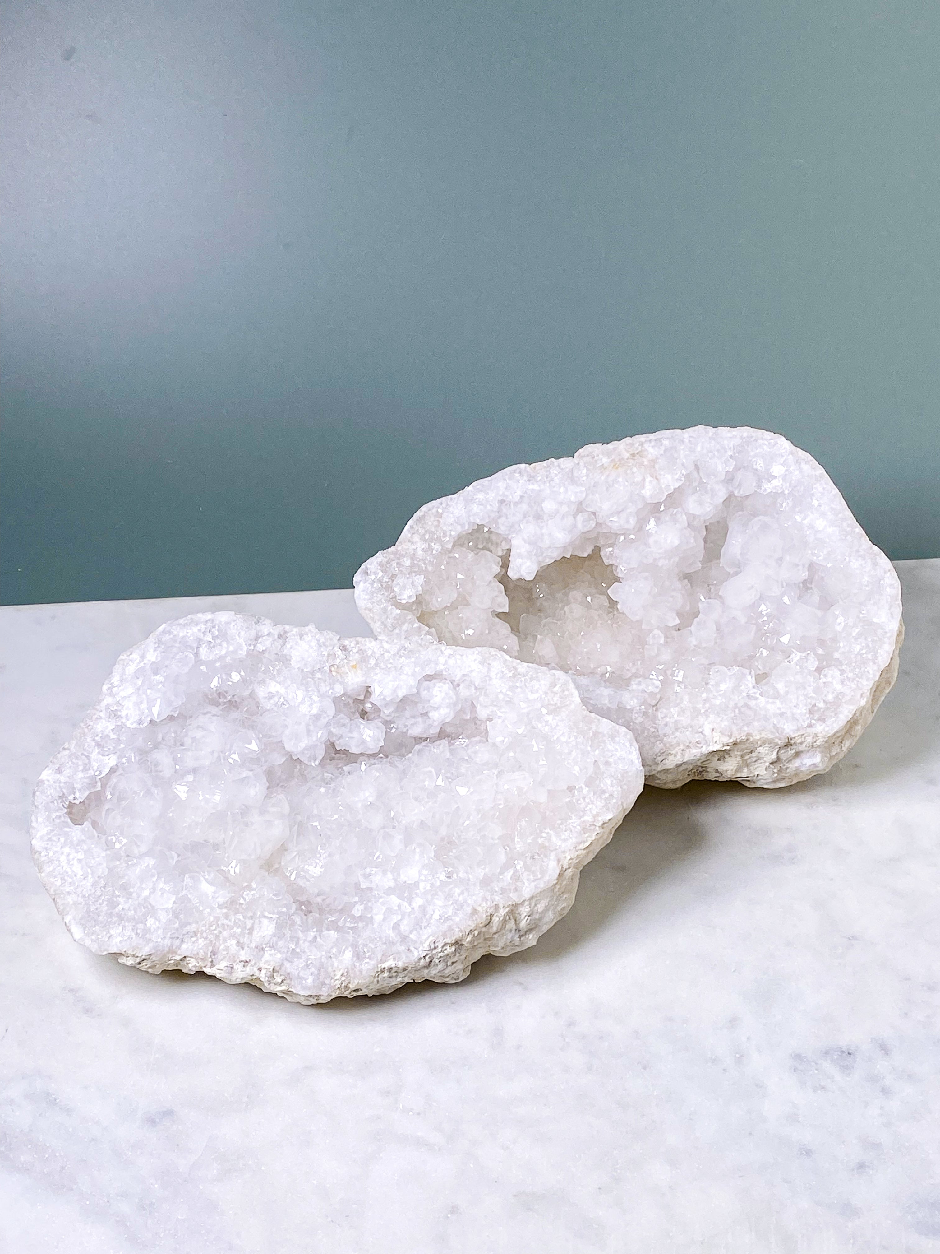 XL bergkristallgeodset (nr 30)