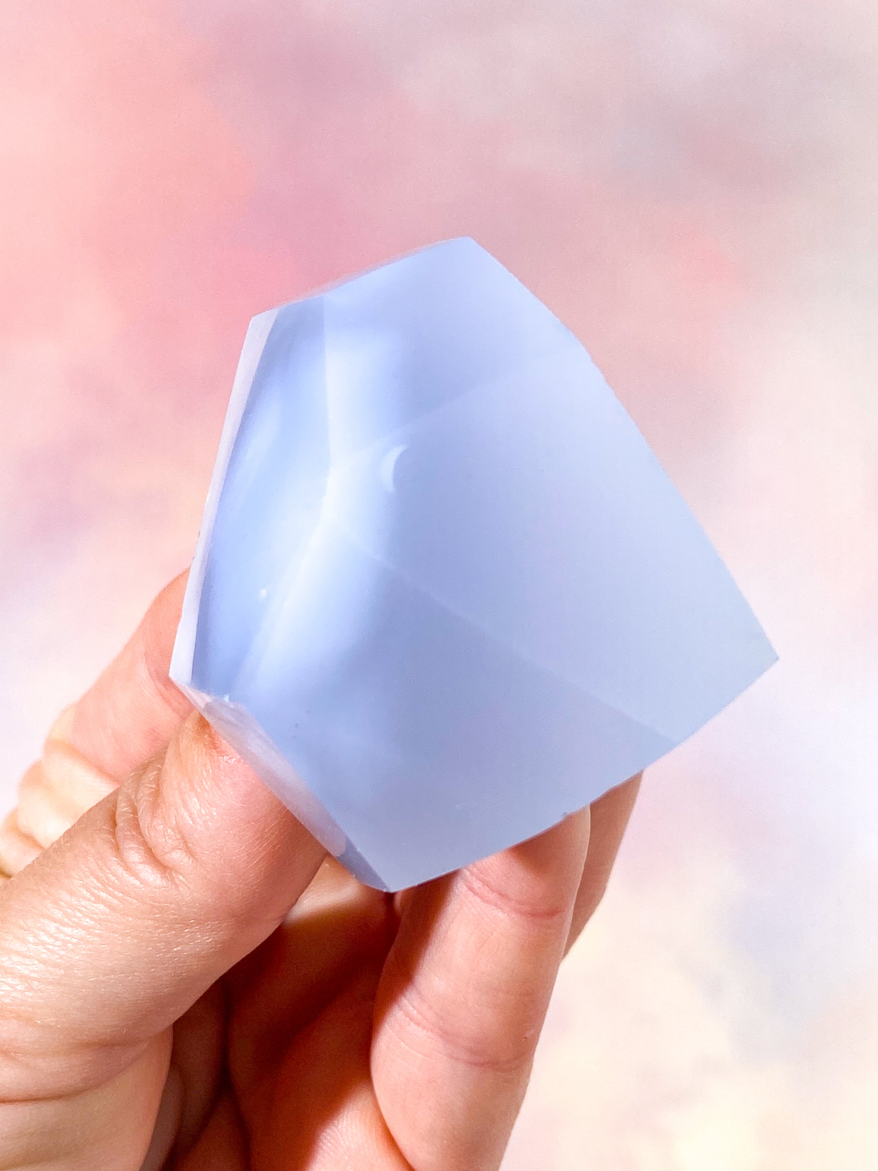 Blå Chalcedon Freeform (Nr. 2)