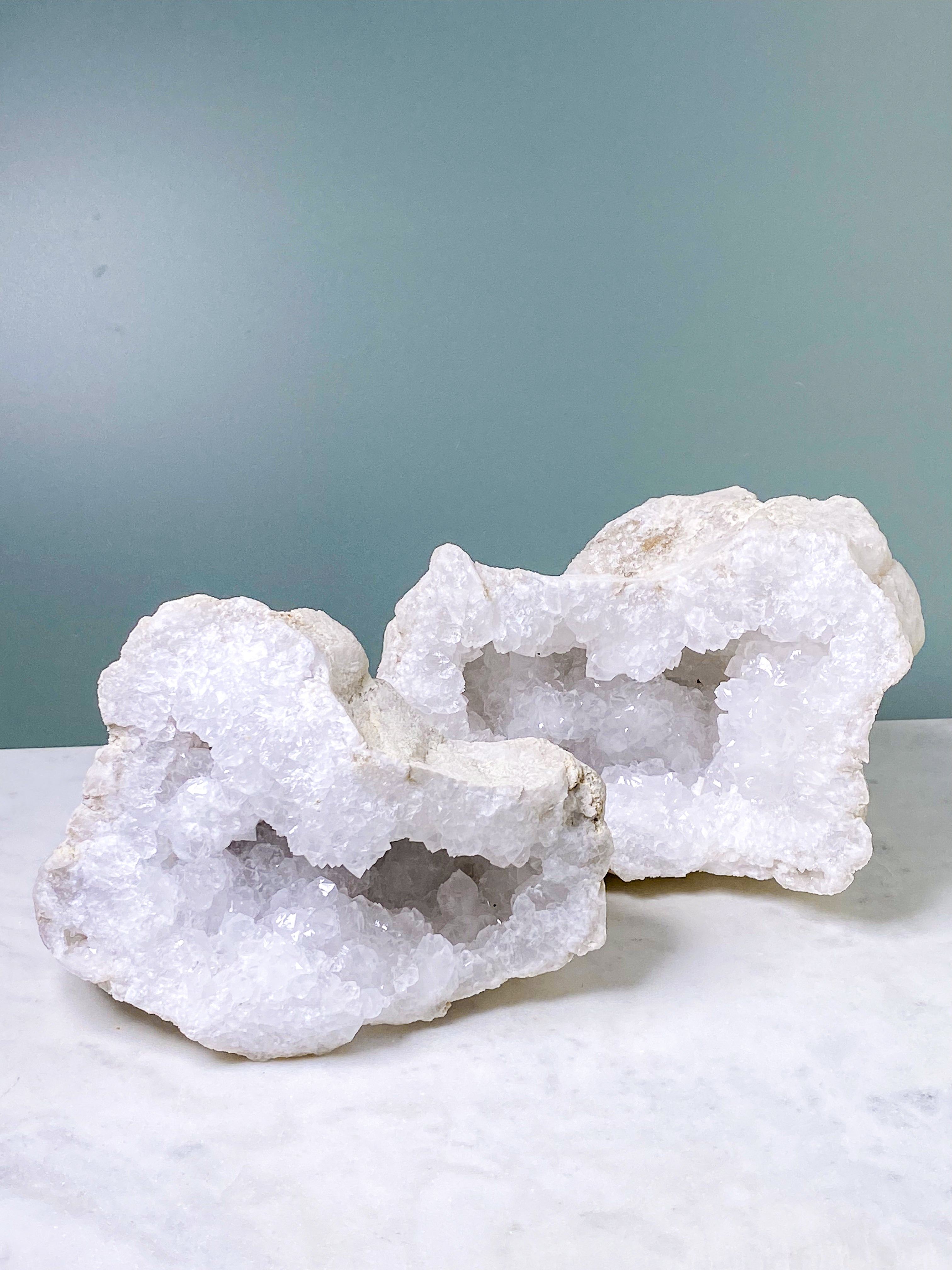 XL bergkristallgeodset (nr 30)