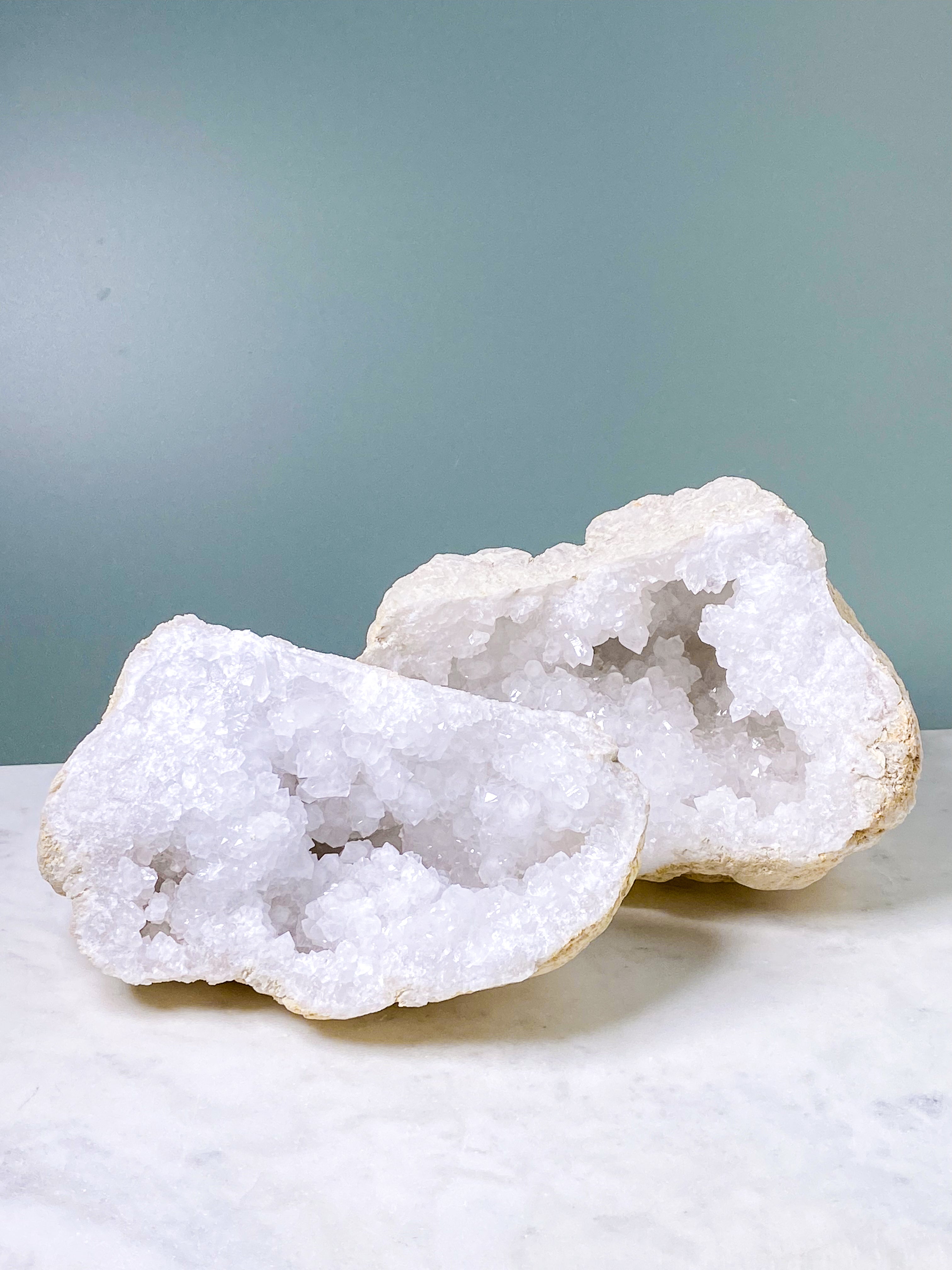 XL bergkristallgeodset (nr 30)