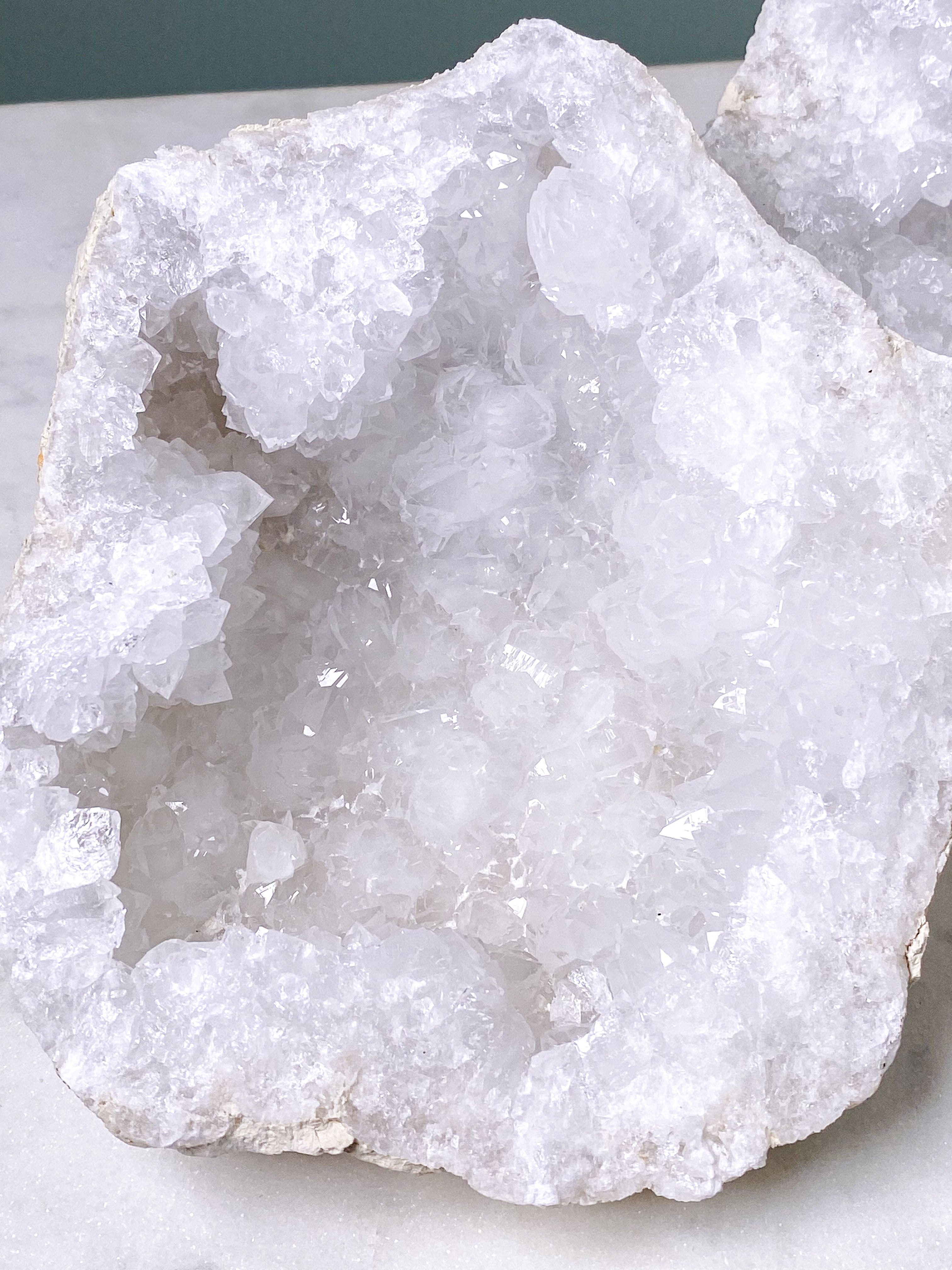 XL bergkristallgeodset (nr 30)