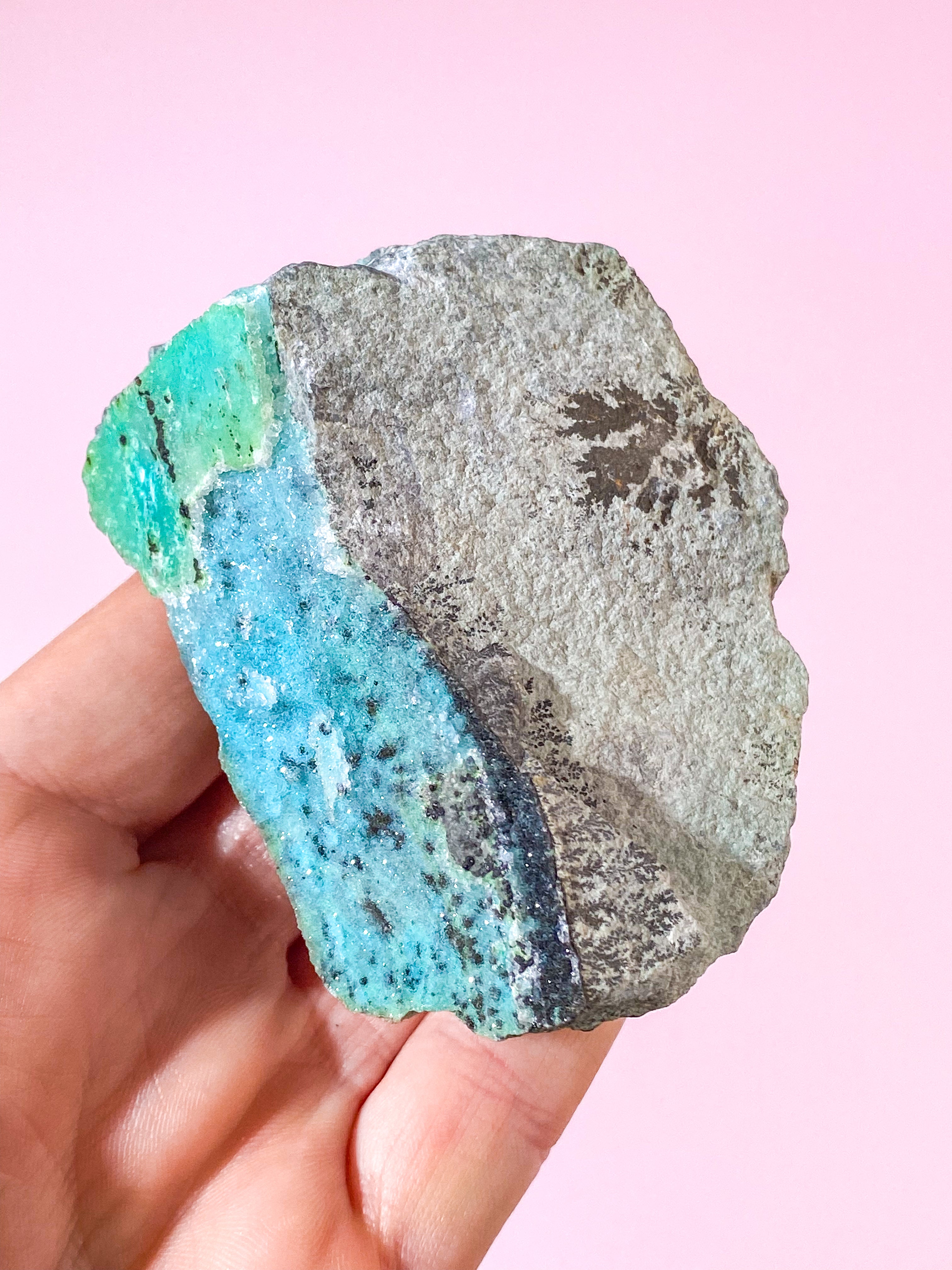Dendrit Chrysocolla (Nr. 25)