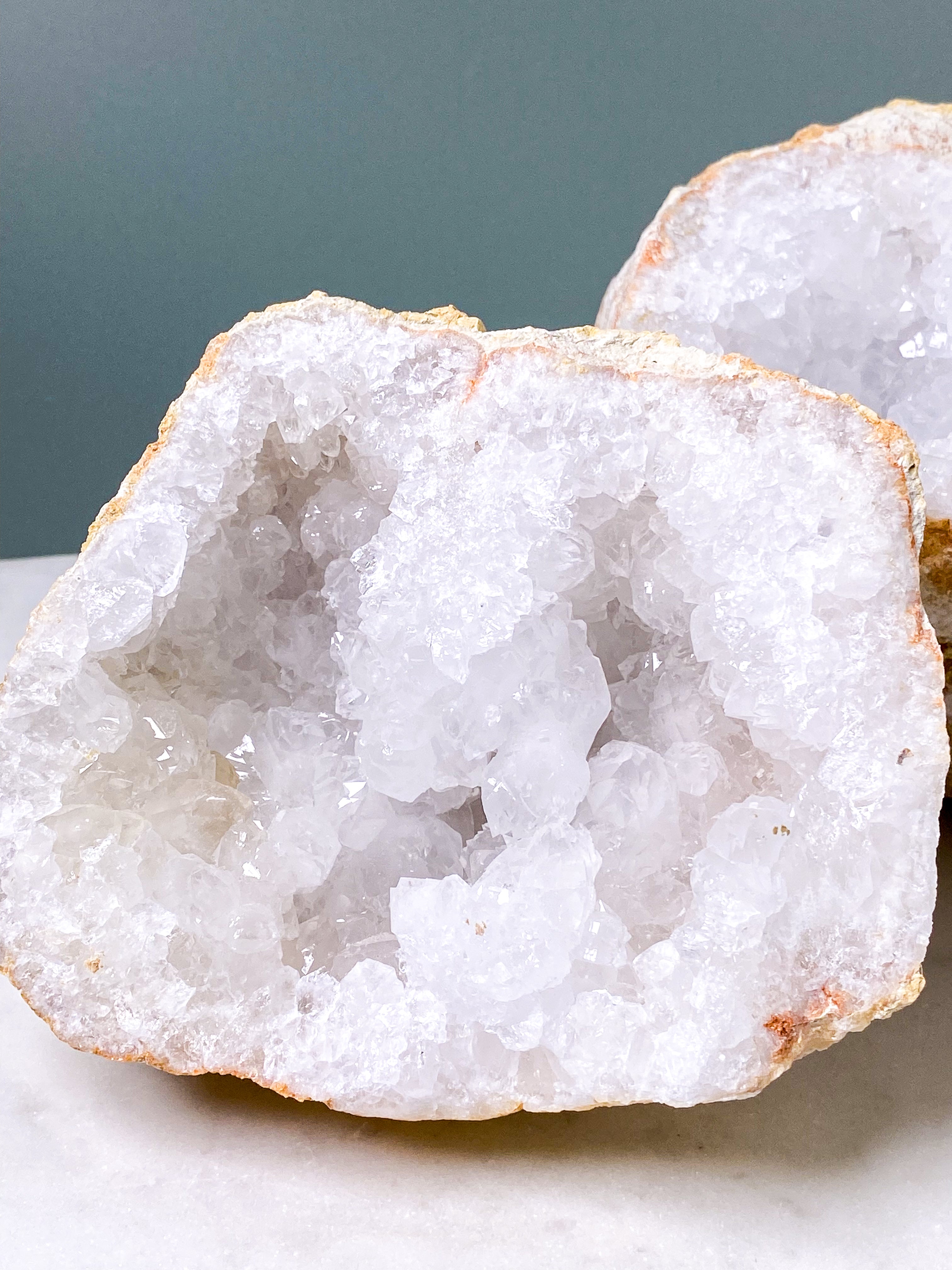 XL bergkristallgeodset (nr 30)