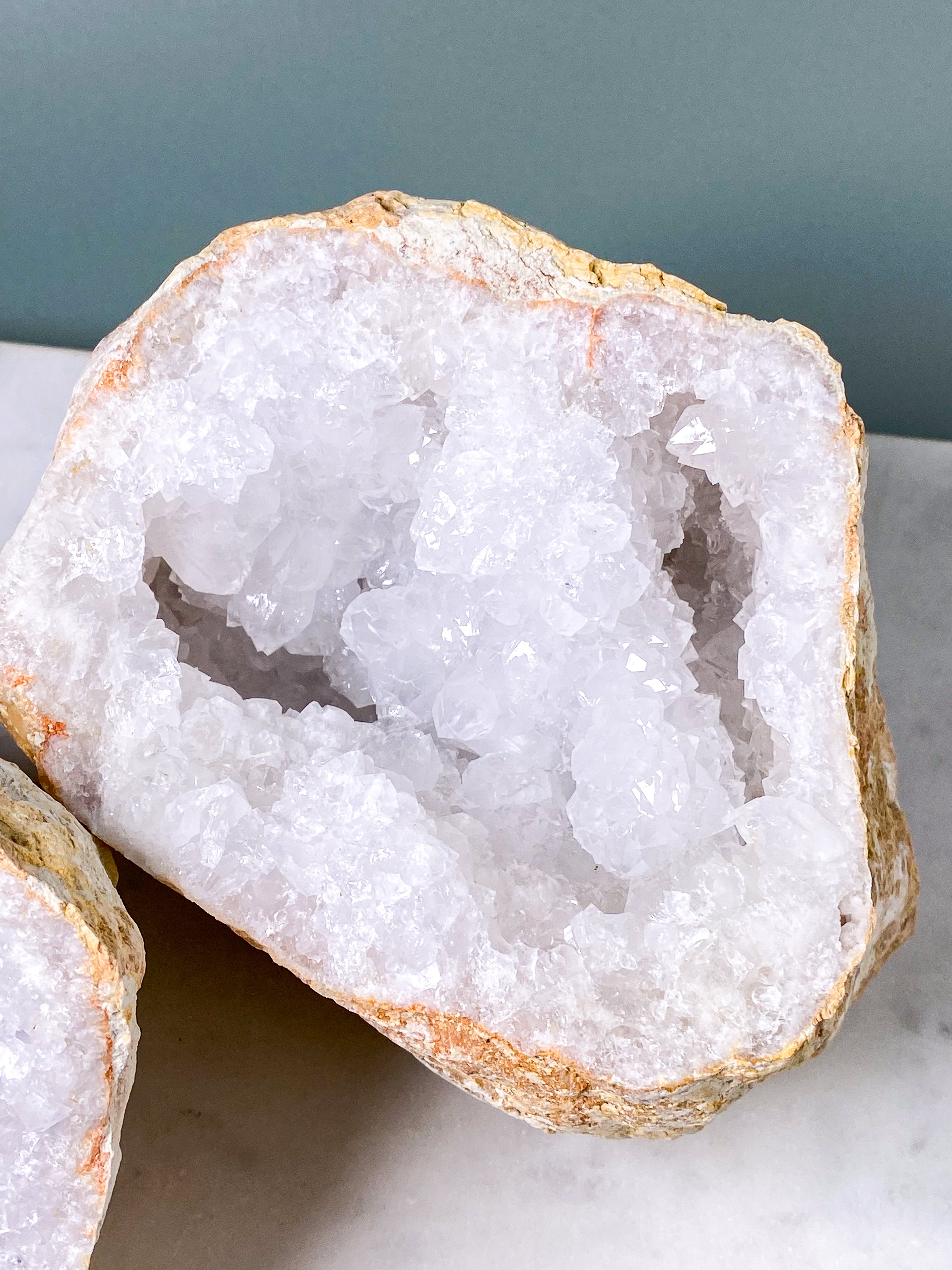 XL bergkristallgeodset (nr 30)