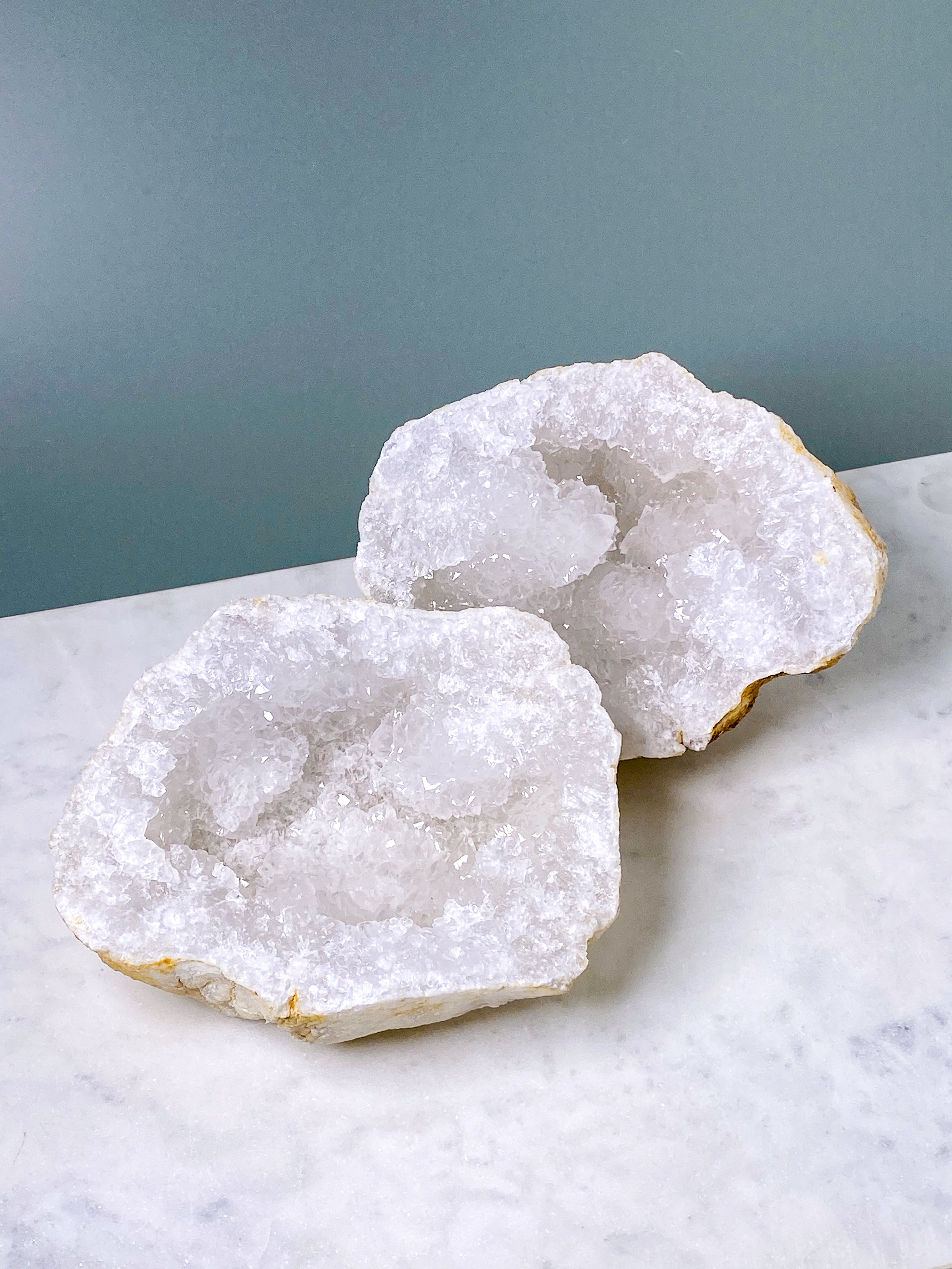 XL bergkristallgeodset (nr 30)