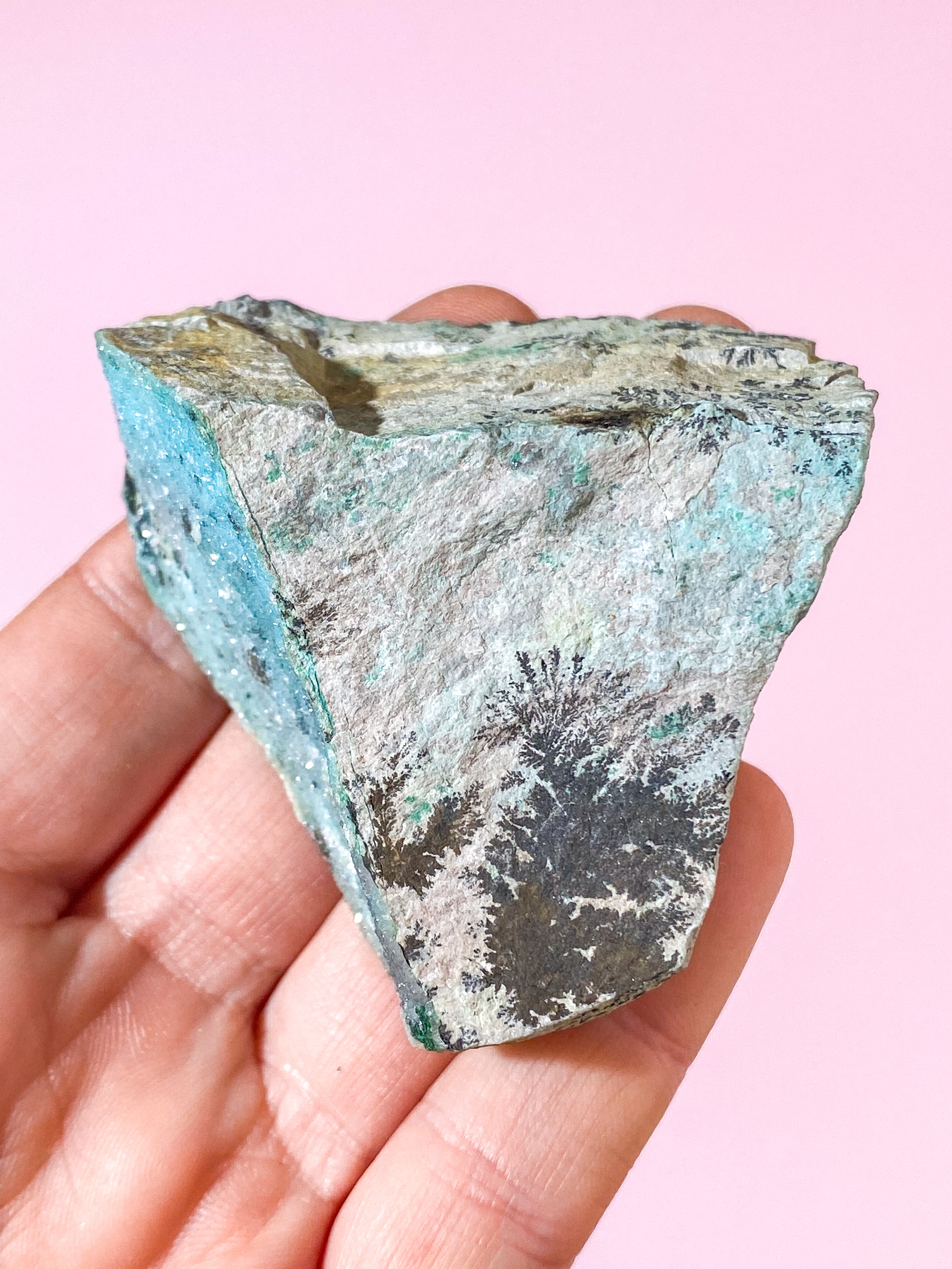 Dendrit Chrysocolla (Nr. 28)