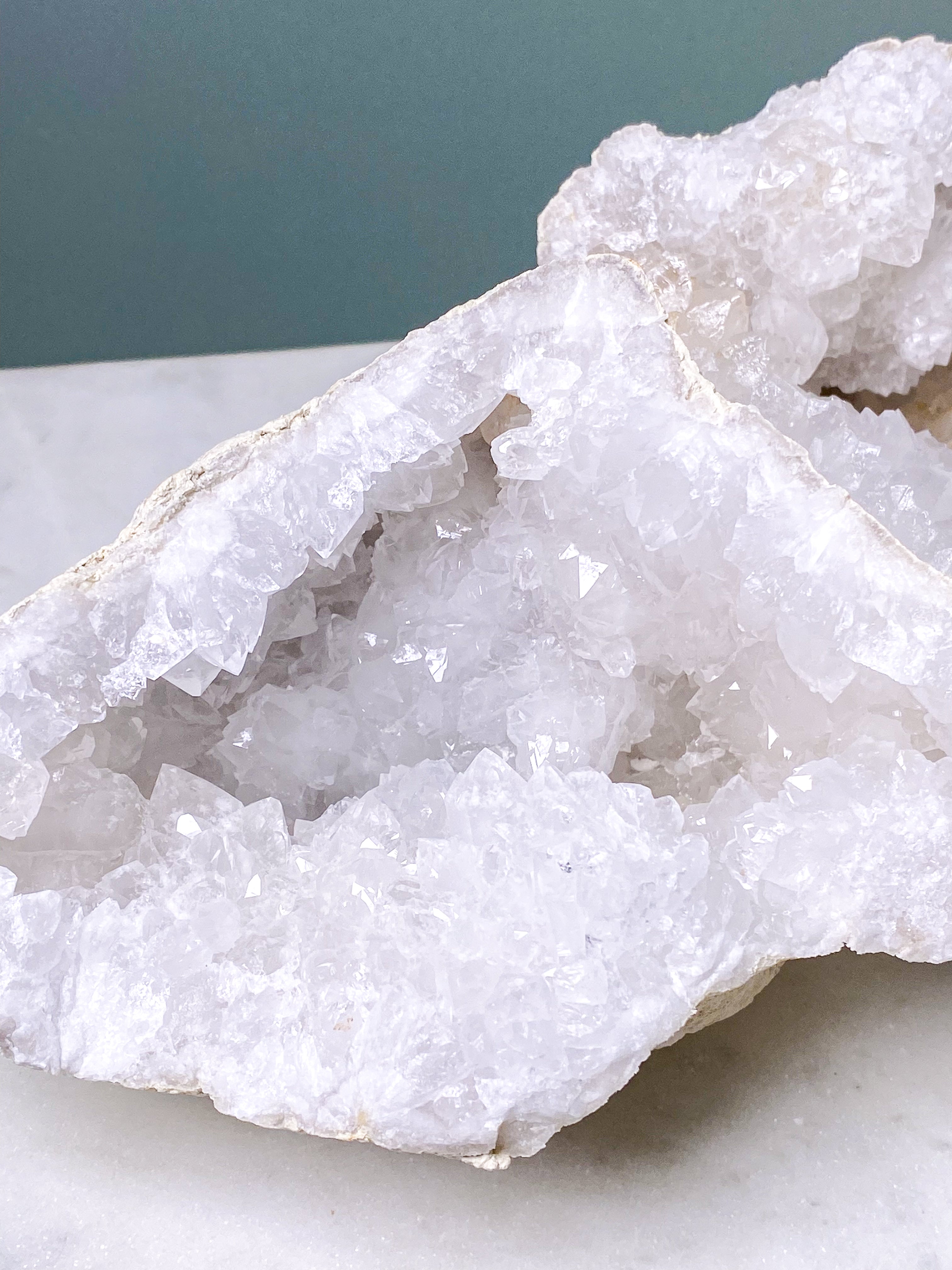 XL bergkristallgeodset (nr 30)