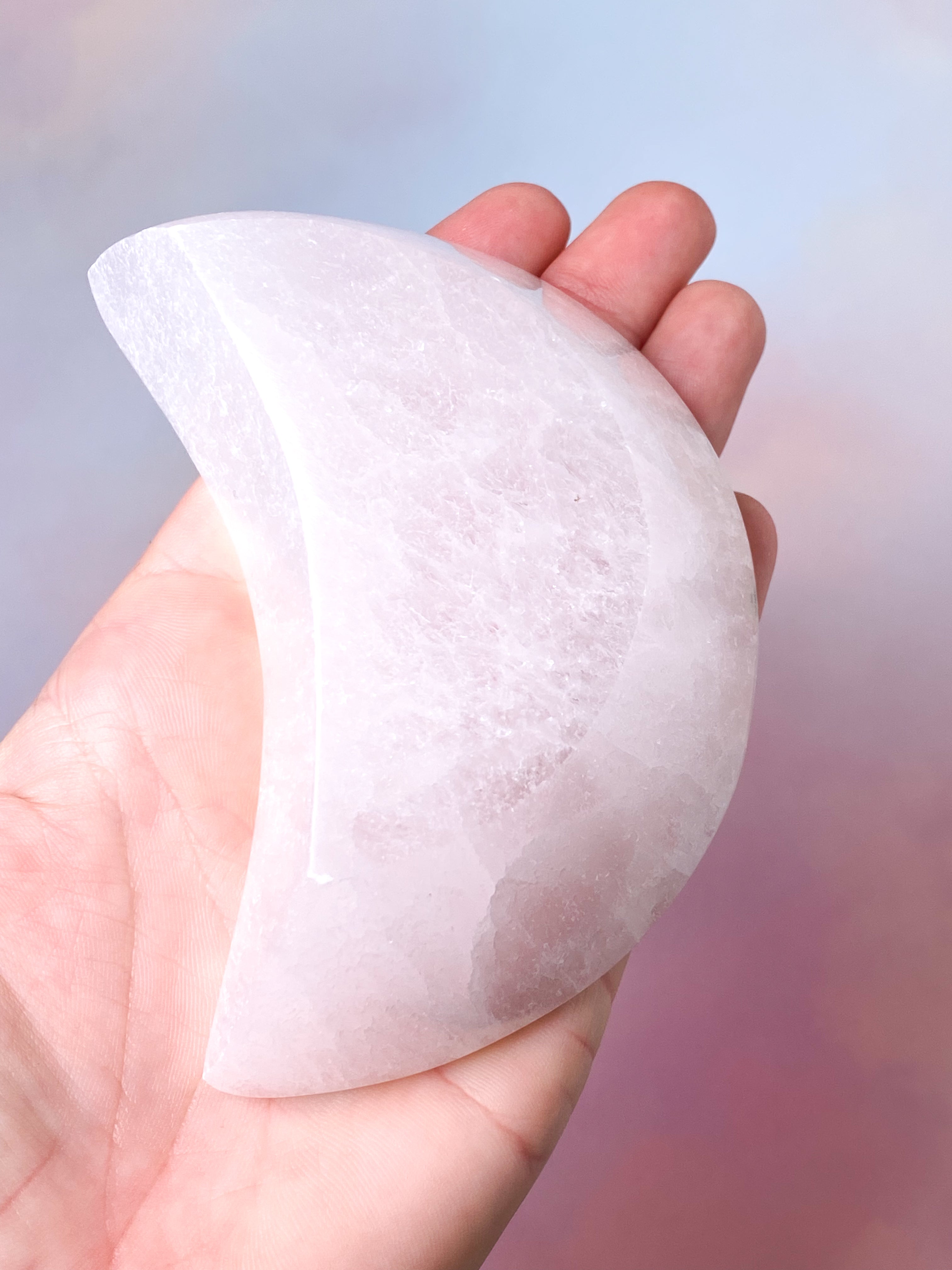 OUTLET - Selenit Månskål