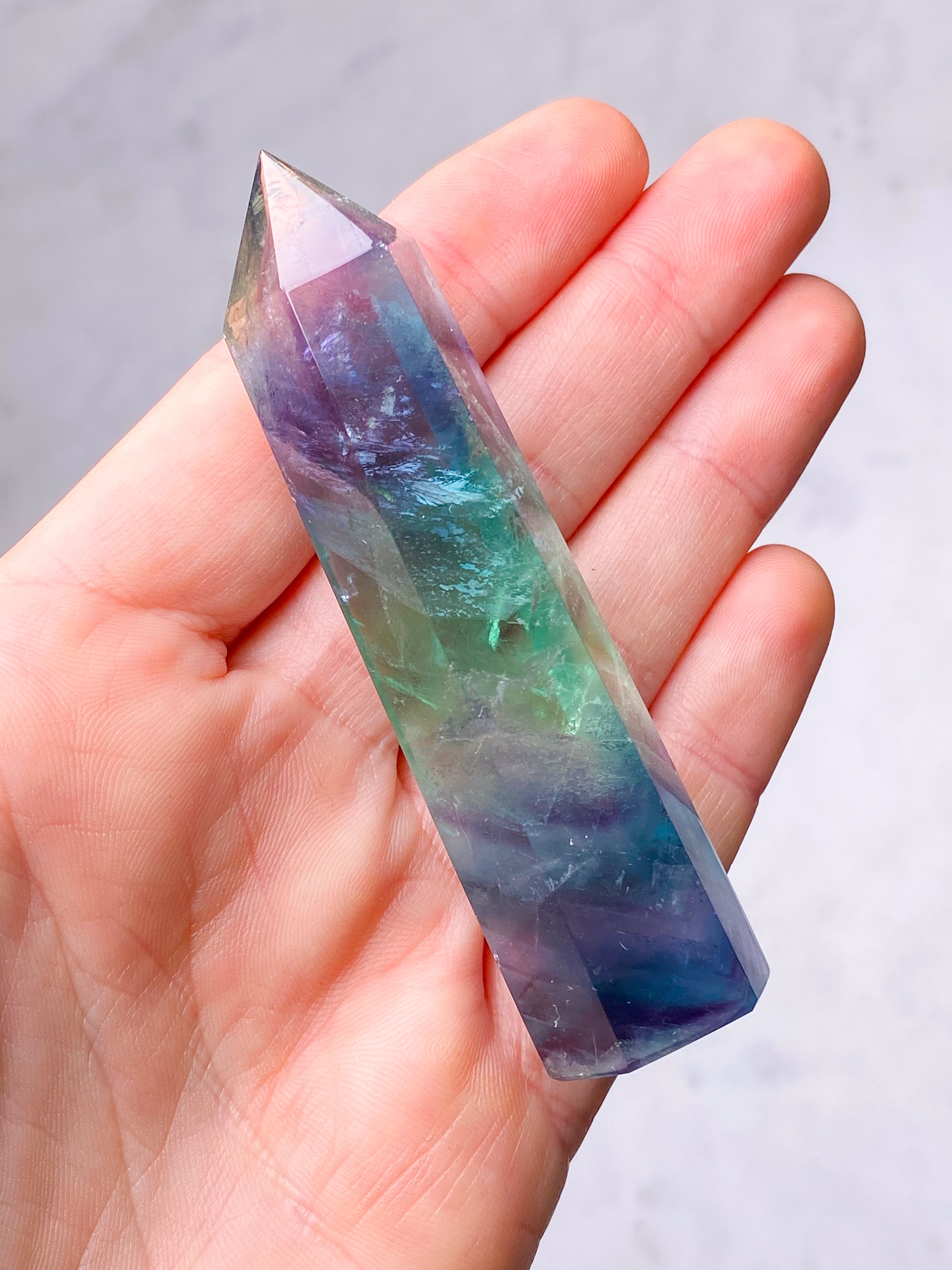 Rainbow Fluorit Tower (nr 13)