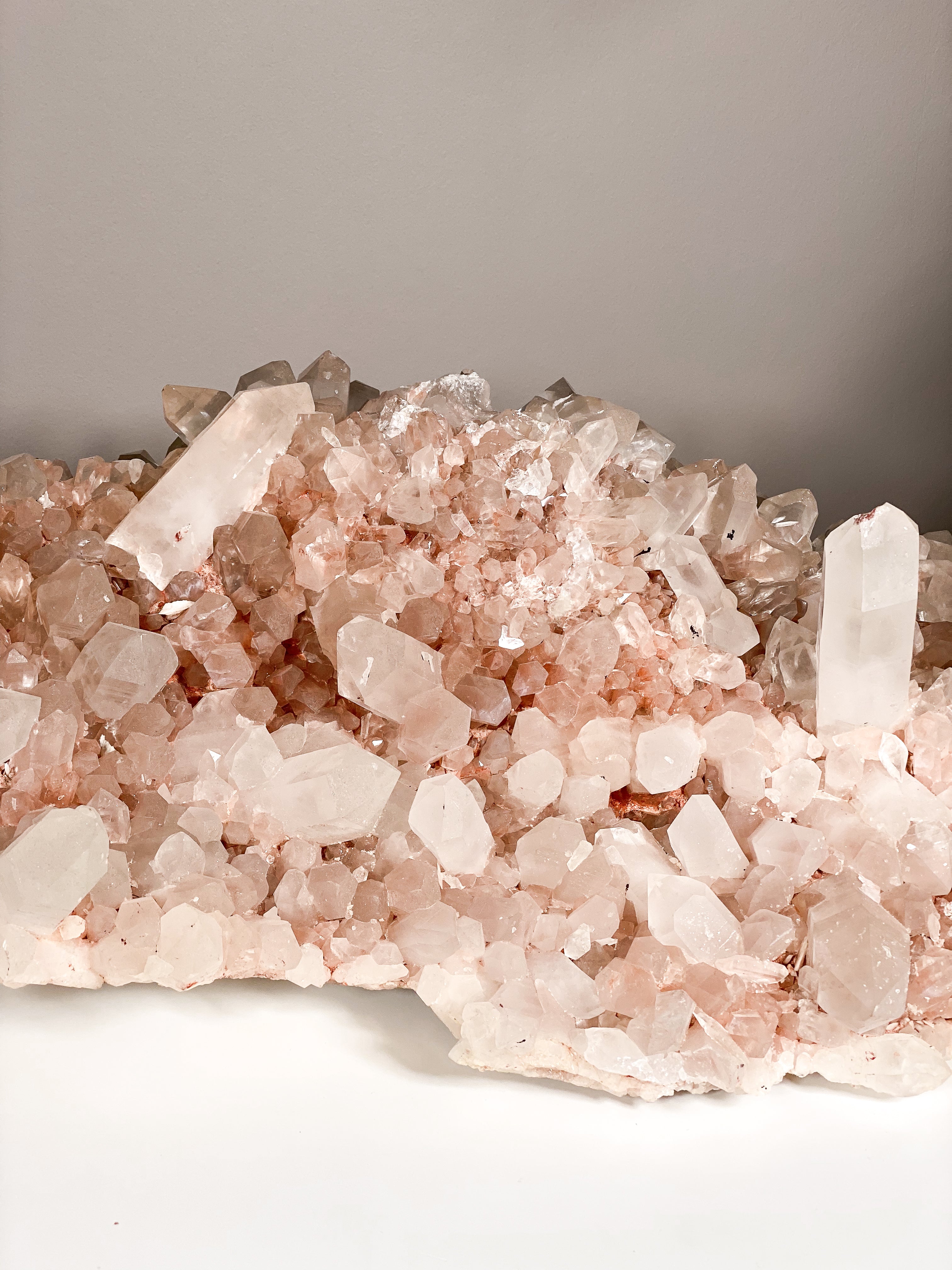Kæmpe Pink Himalaya Klynge (59,4 kg.)