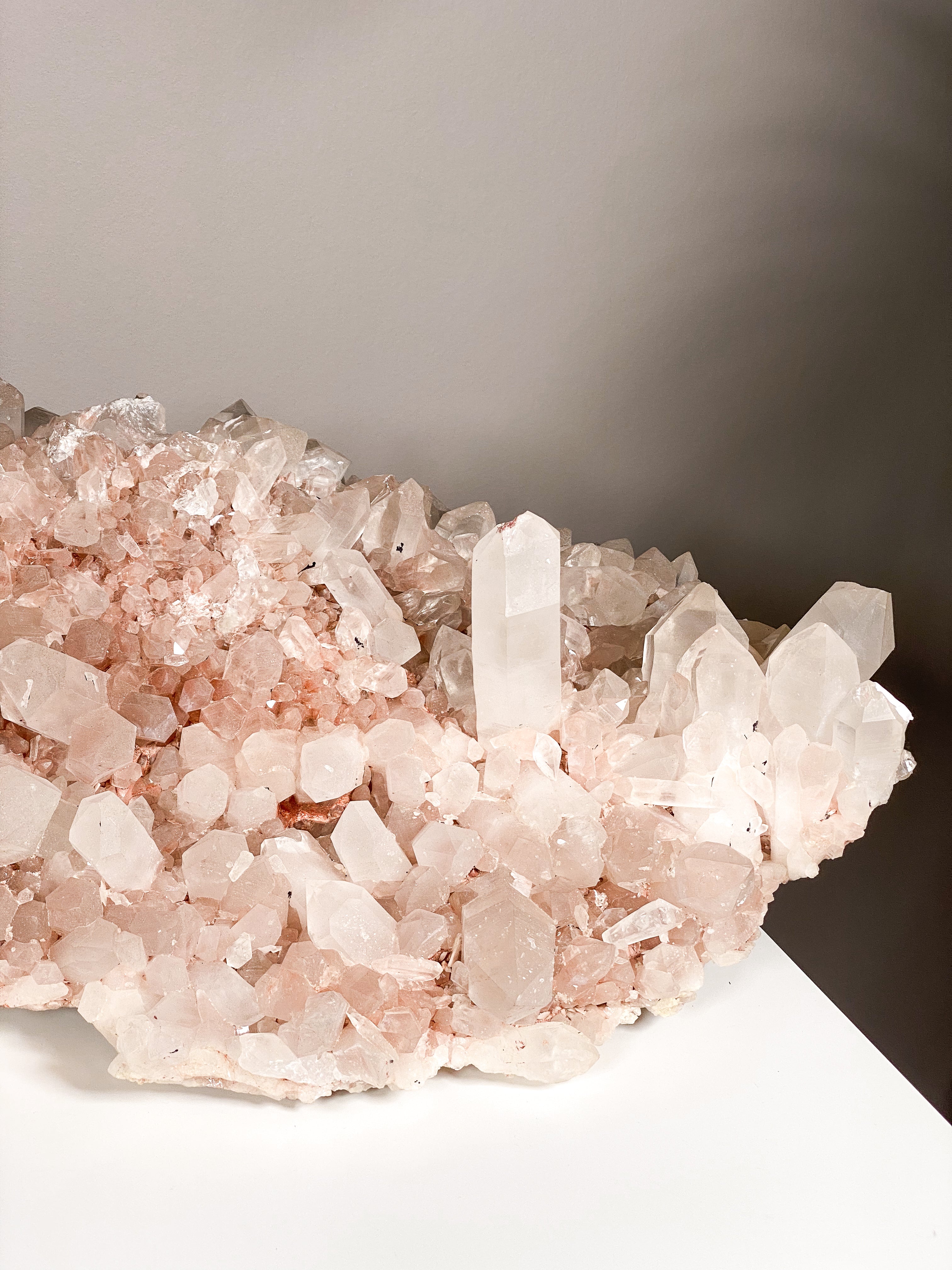 Kæmpe Pink Himalaya Klynge (59,4 kg.)
