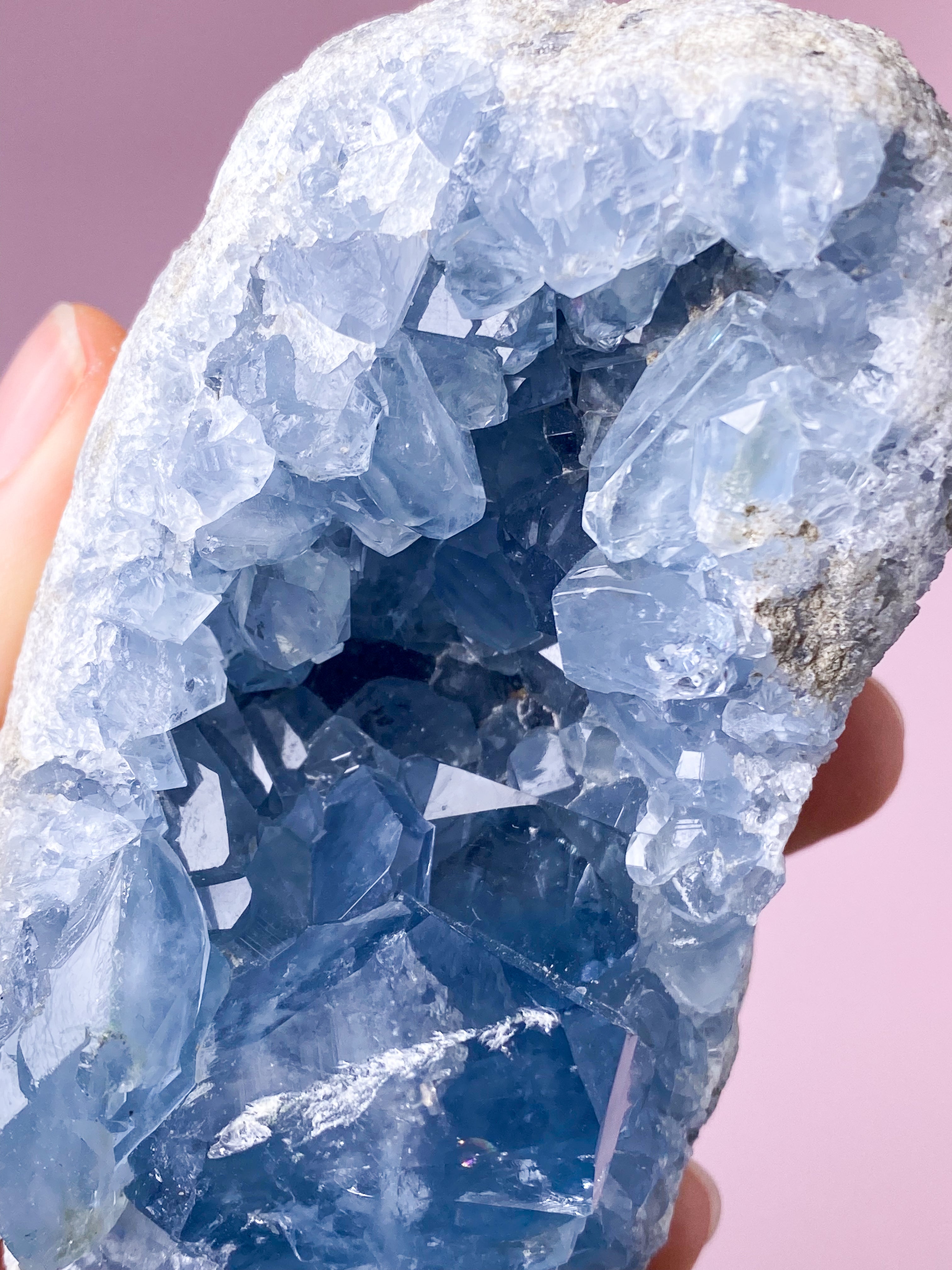 Celestit Cluster (nr 4)