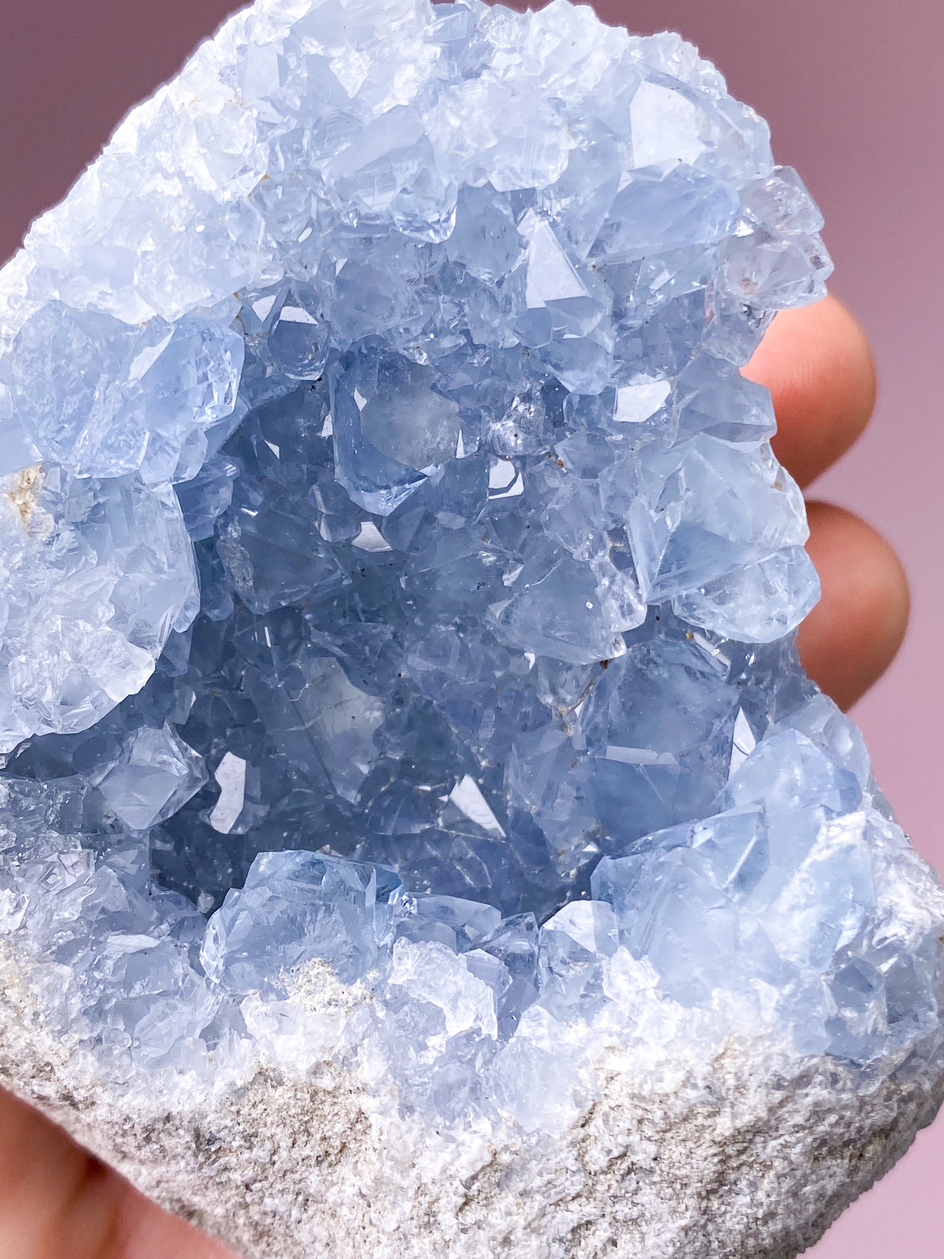 Celestit Cluster (nr 4)