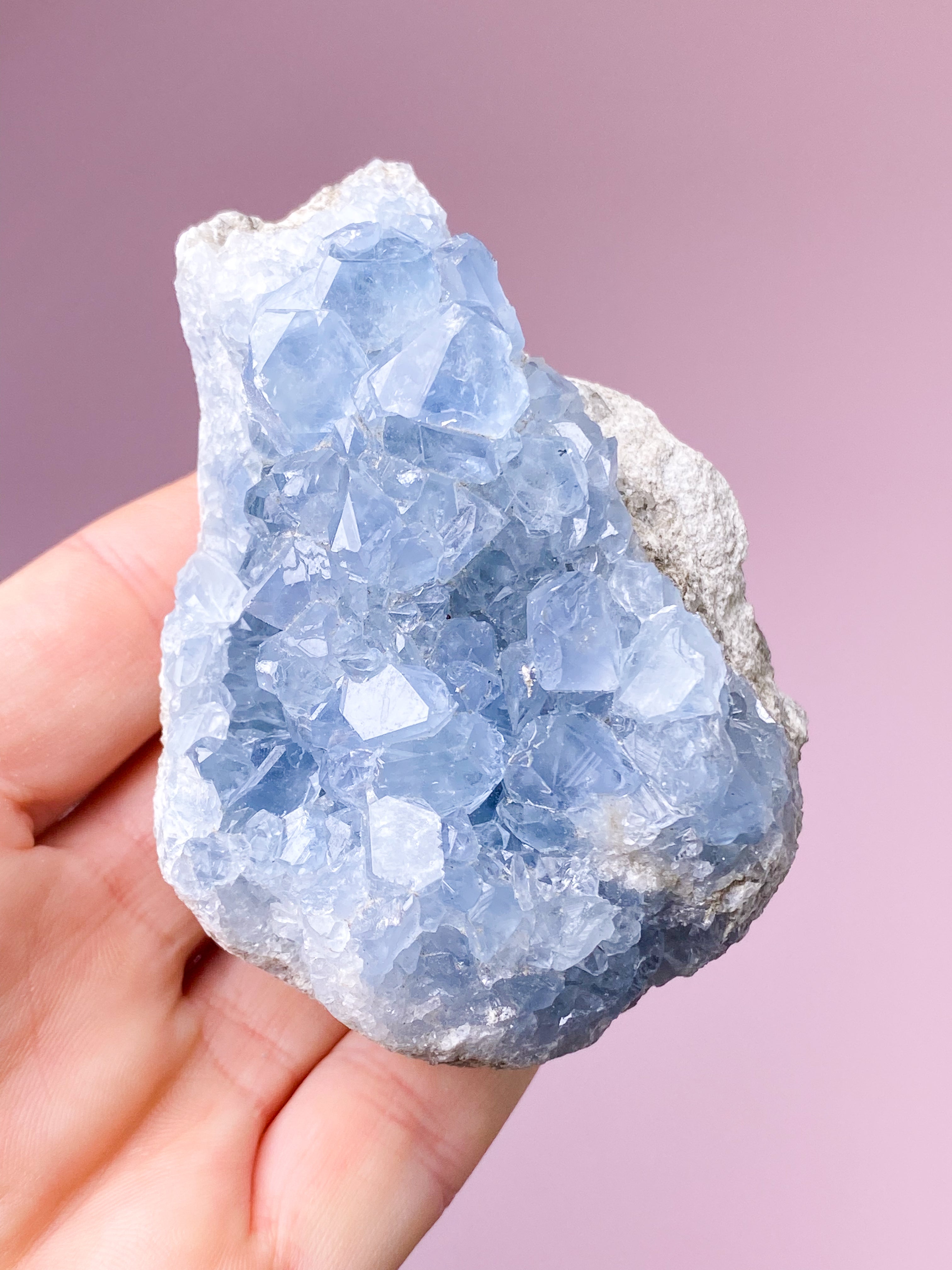 Celestit Cluster (nr 4)