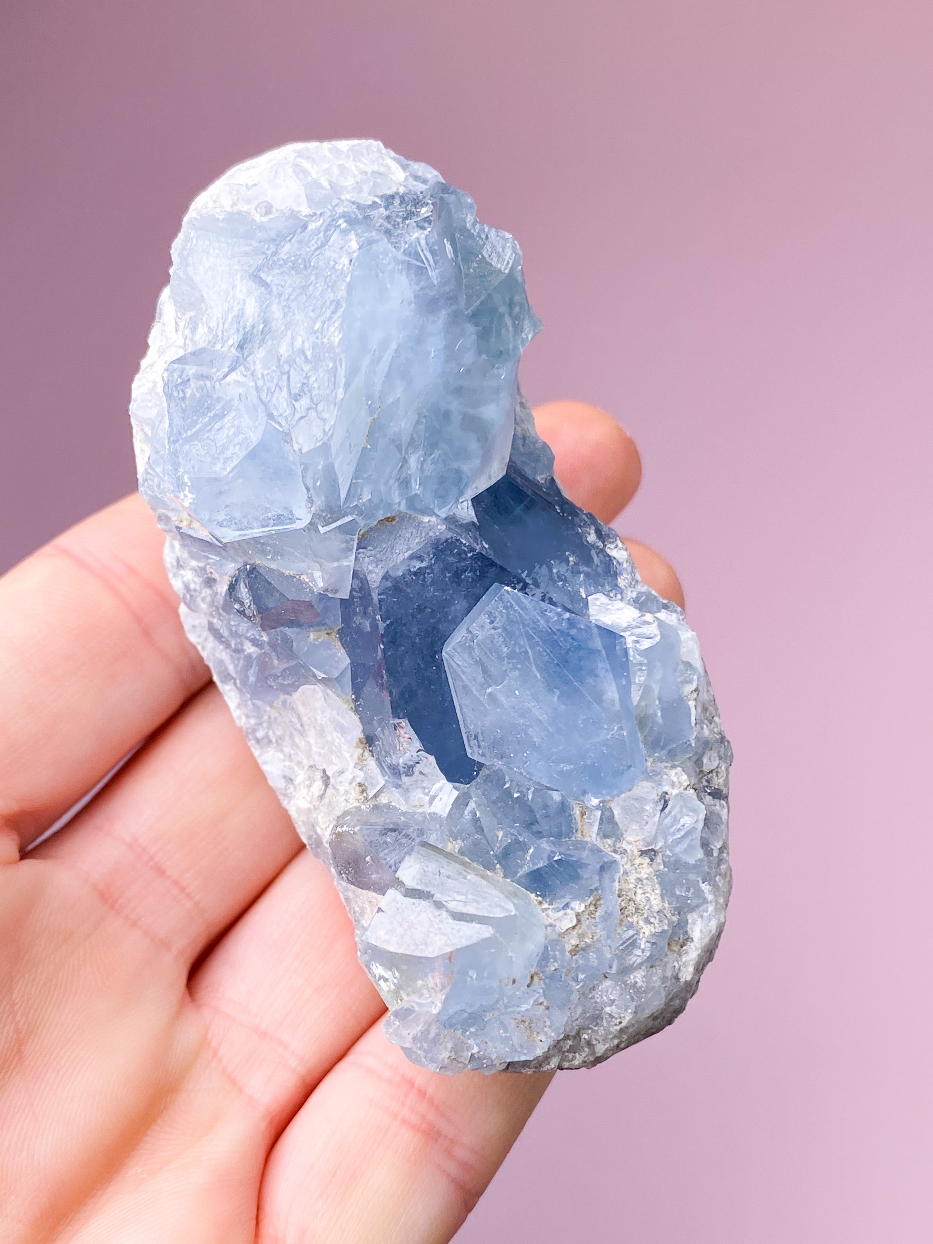 Celestit Cluster (nr 4)