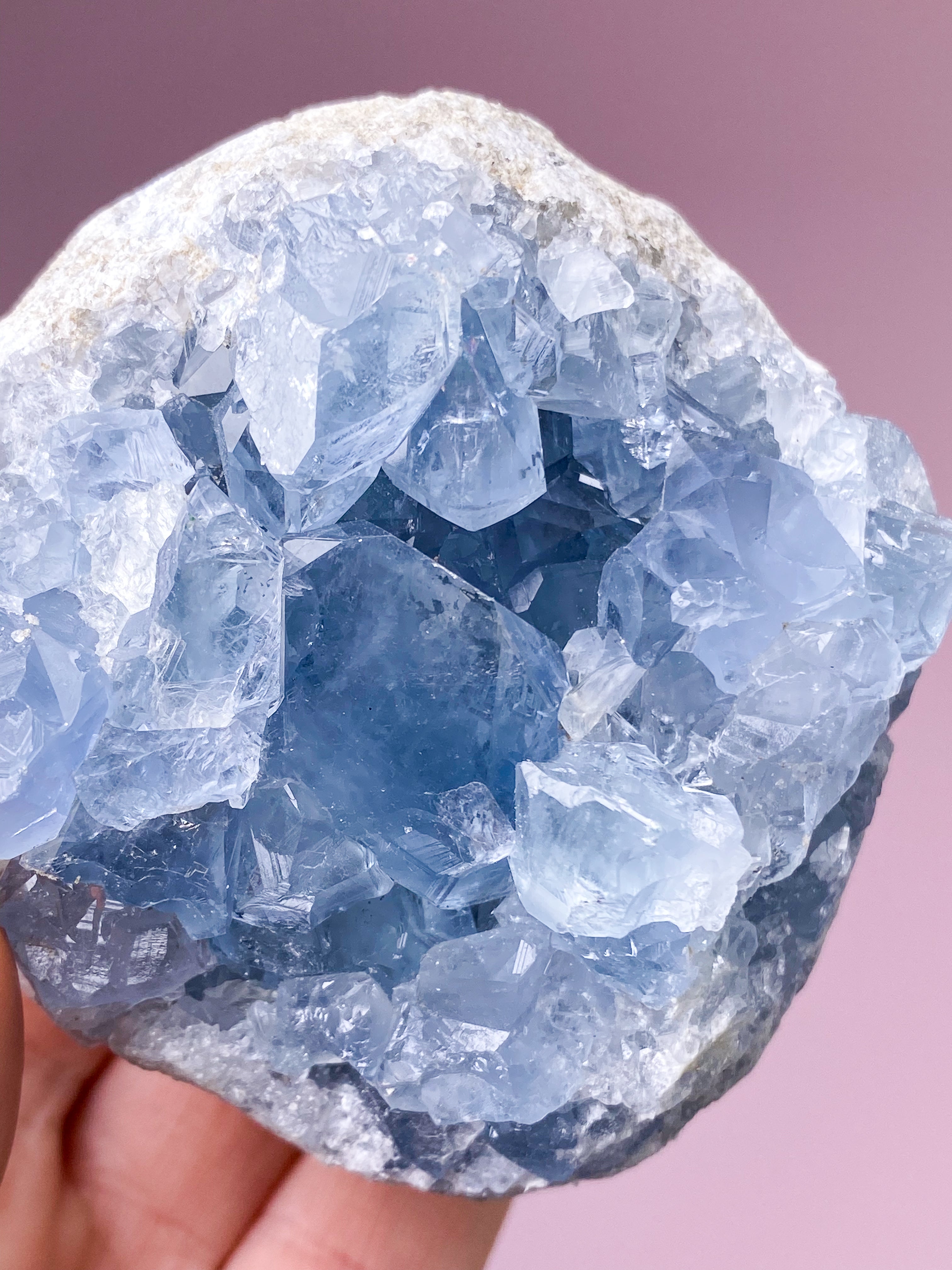 Celestit Cluster (nr 4)