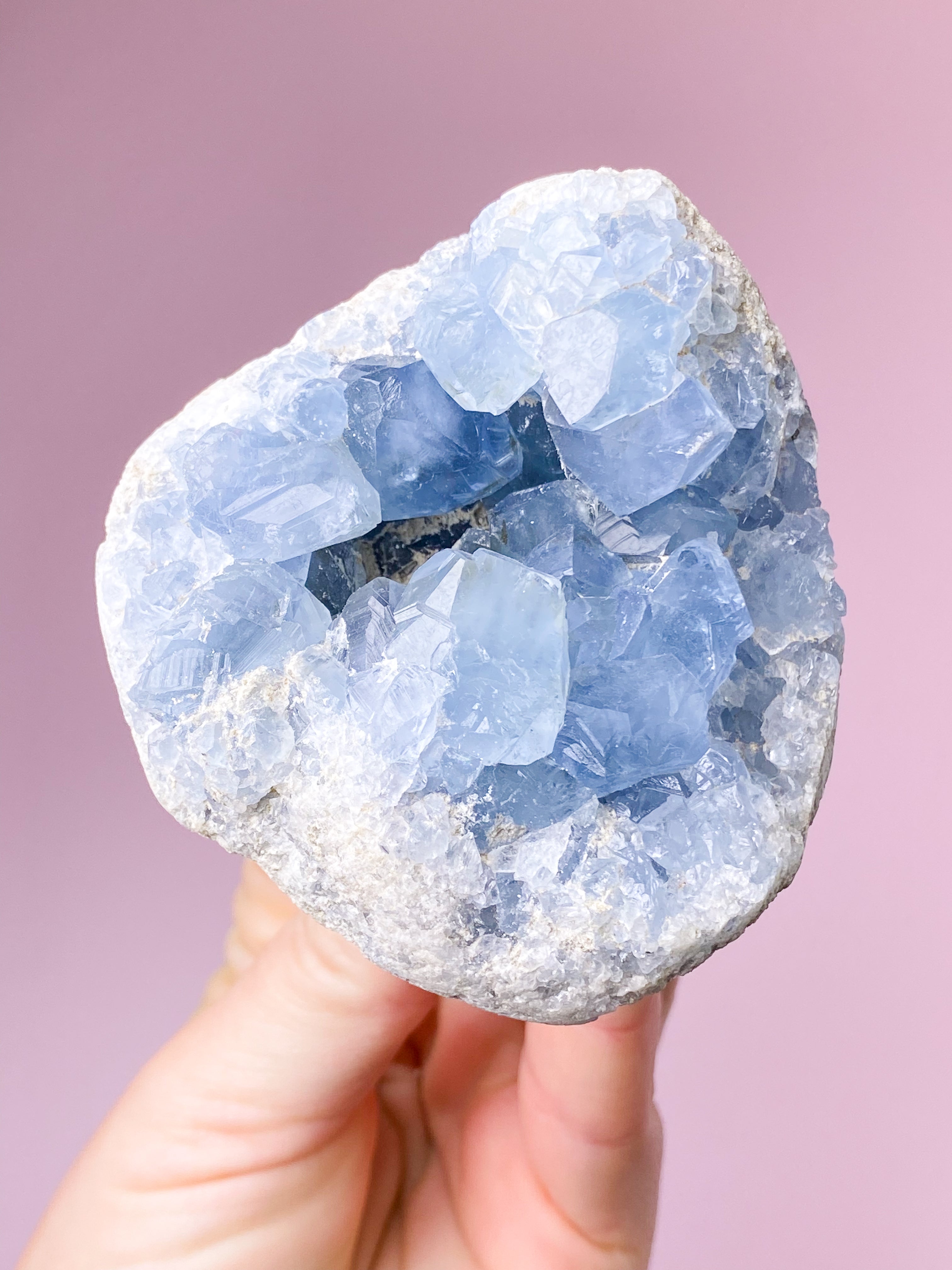 Celestit Cluster (nr 4)