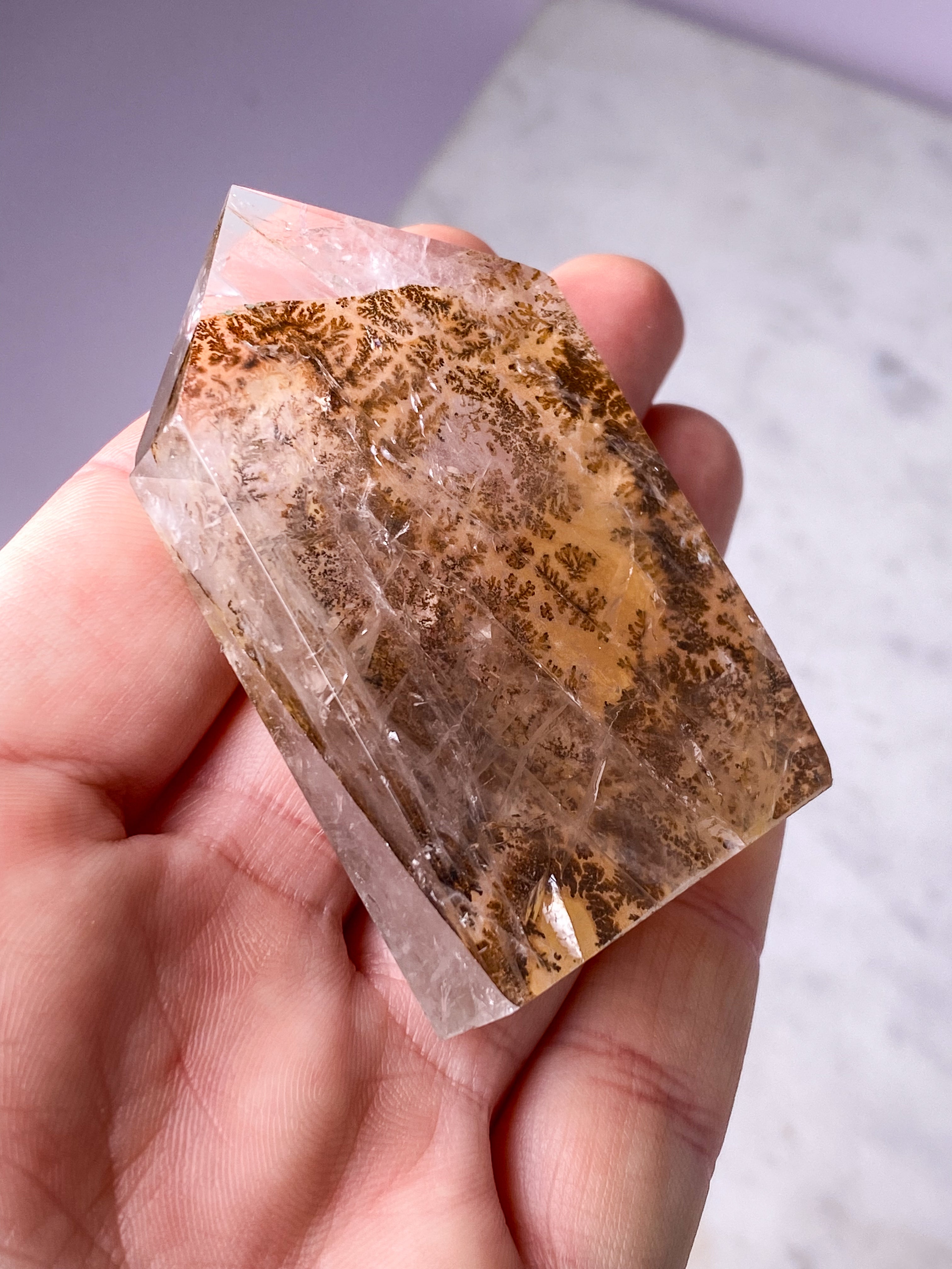 Dendrit Quartz tårn (Nr. 1) Eksklusiv Kvalitet