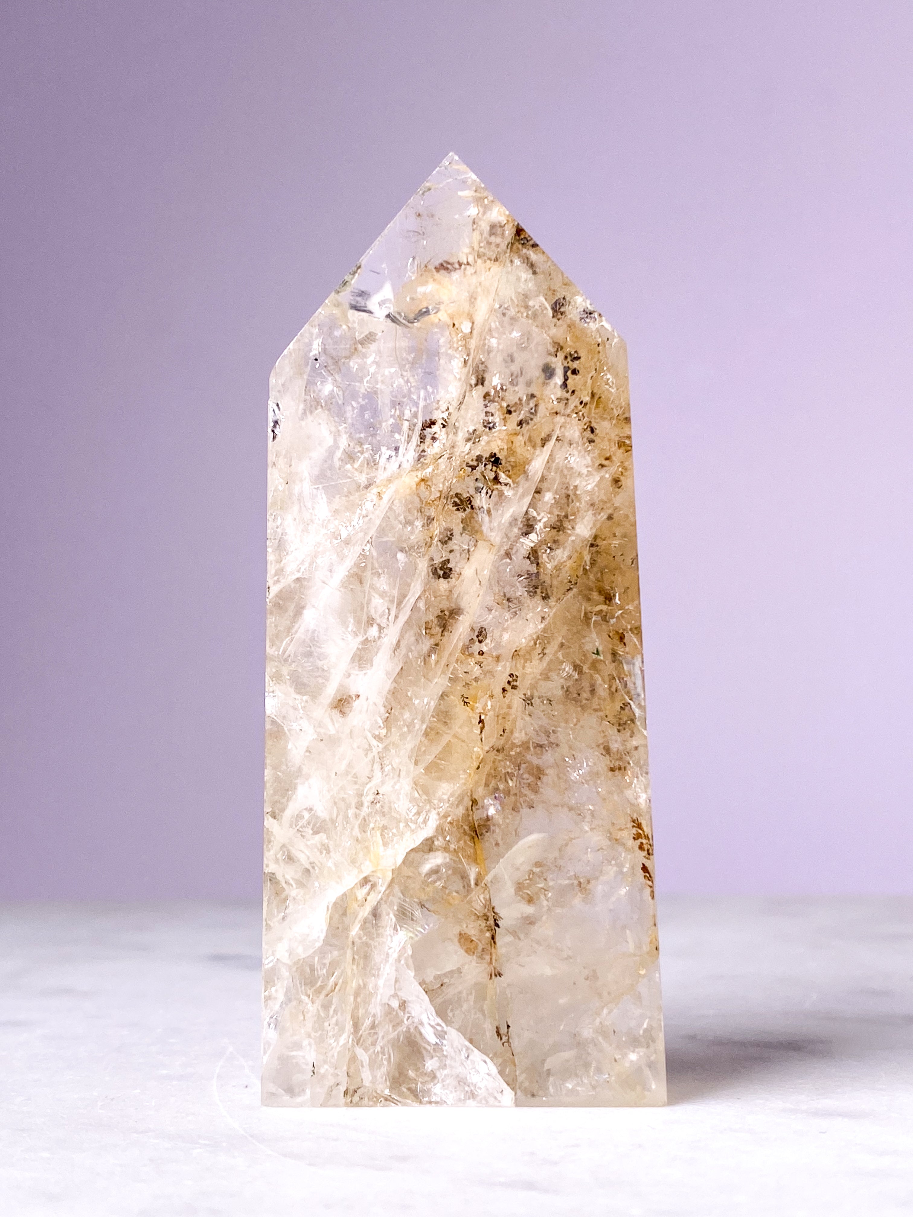 Dendrit Quartz tårn (Nr. 10) Eksklusiv Kvalitet