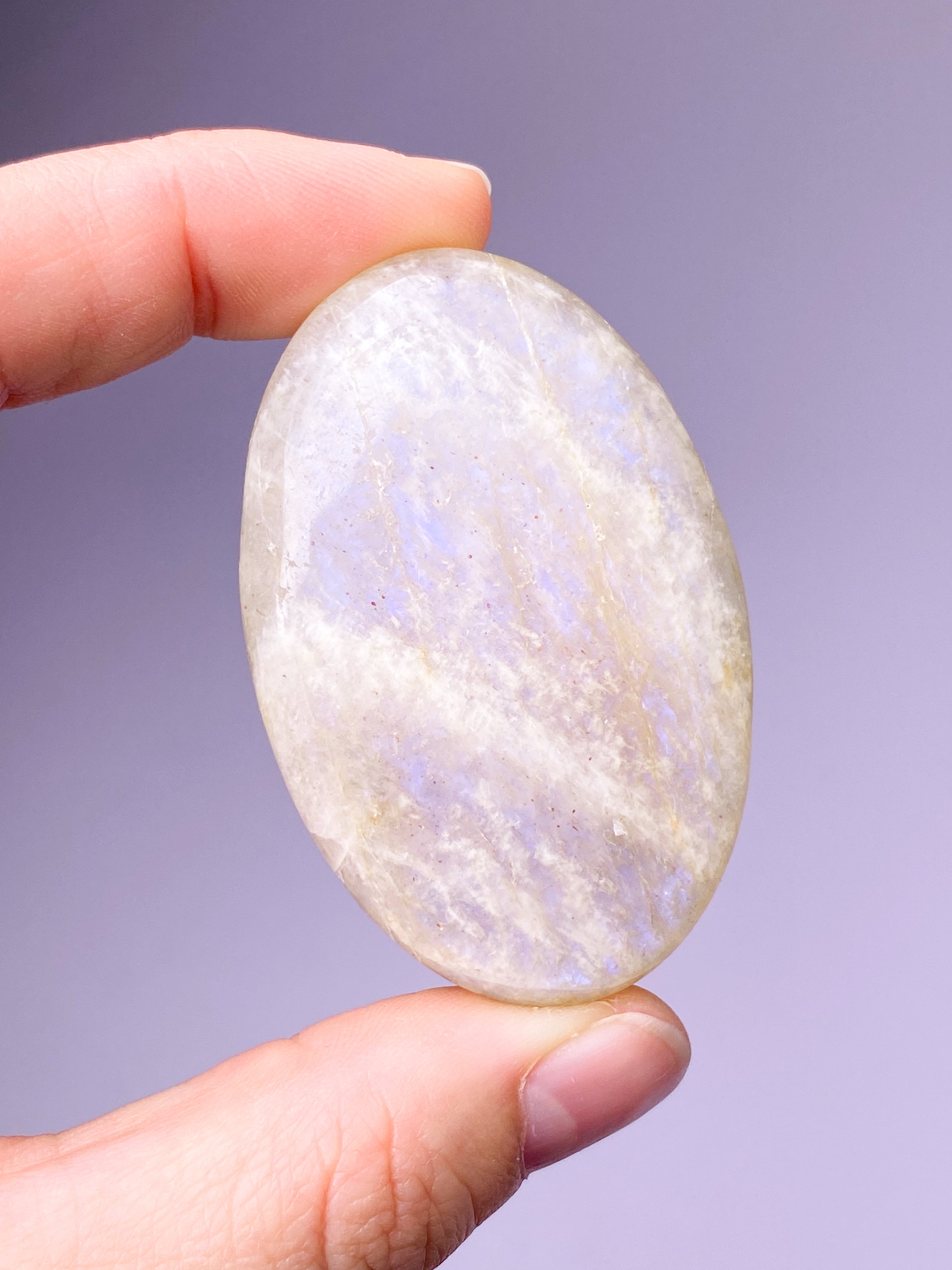 Rainbow Moonstone Palmstone