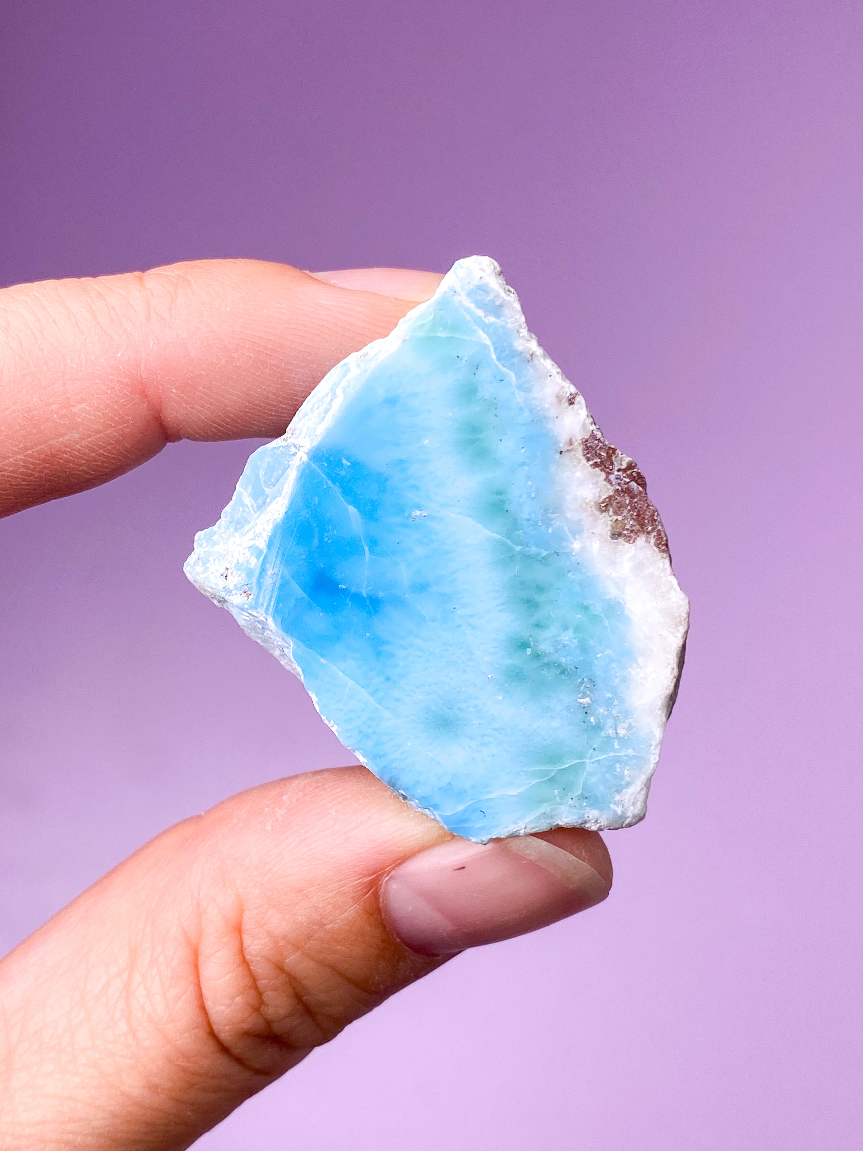 Larimar Semipoleret (Nr. 23)