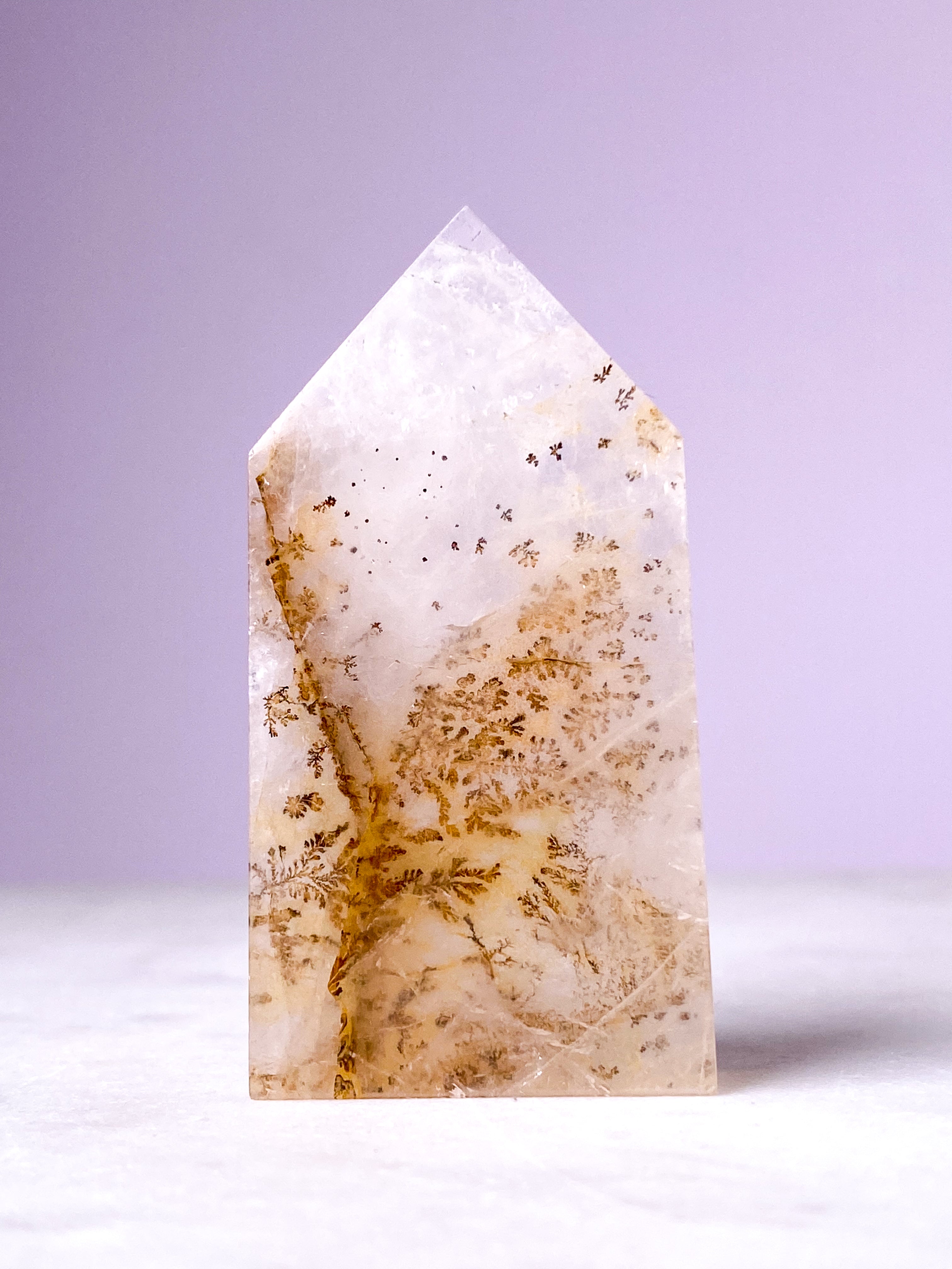 Dendrit Quartz tårn (Nr. 21) Eksklusiv Kvalitet