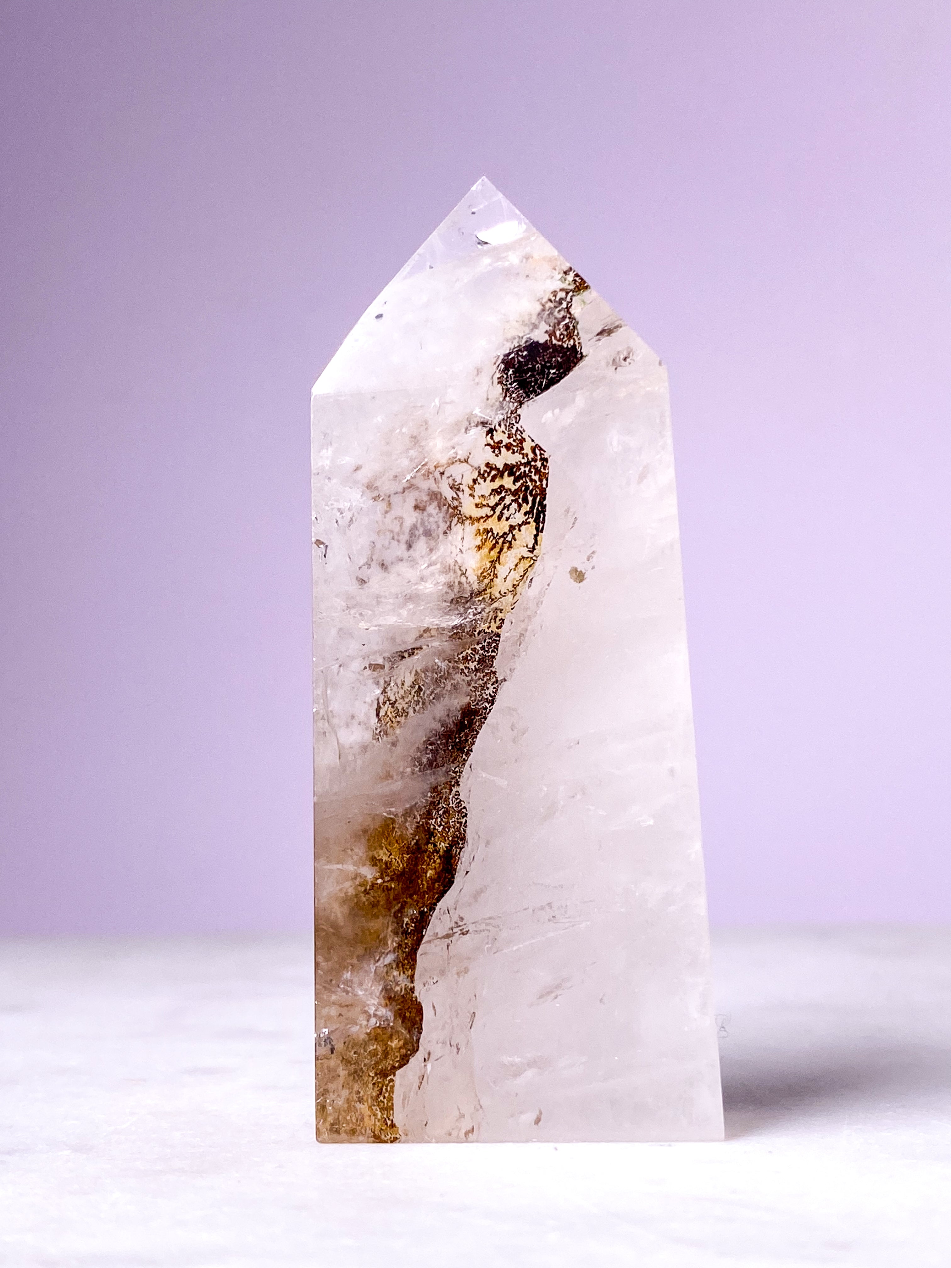 Dendrit Quartz tårn (Nr. 22) Eksklusiv Kvalitet