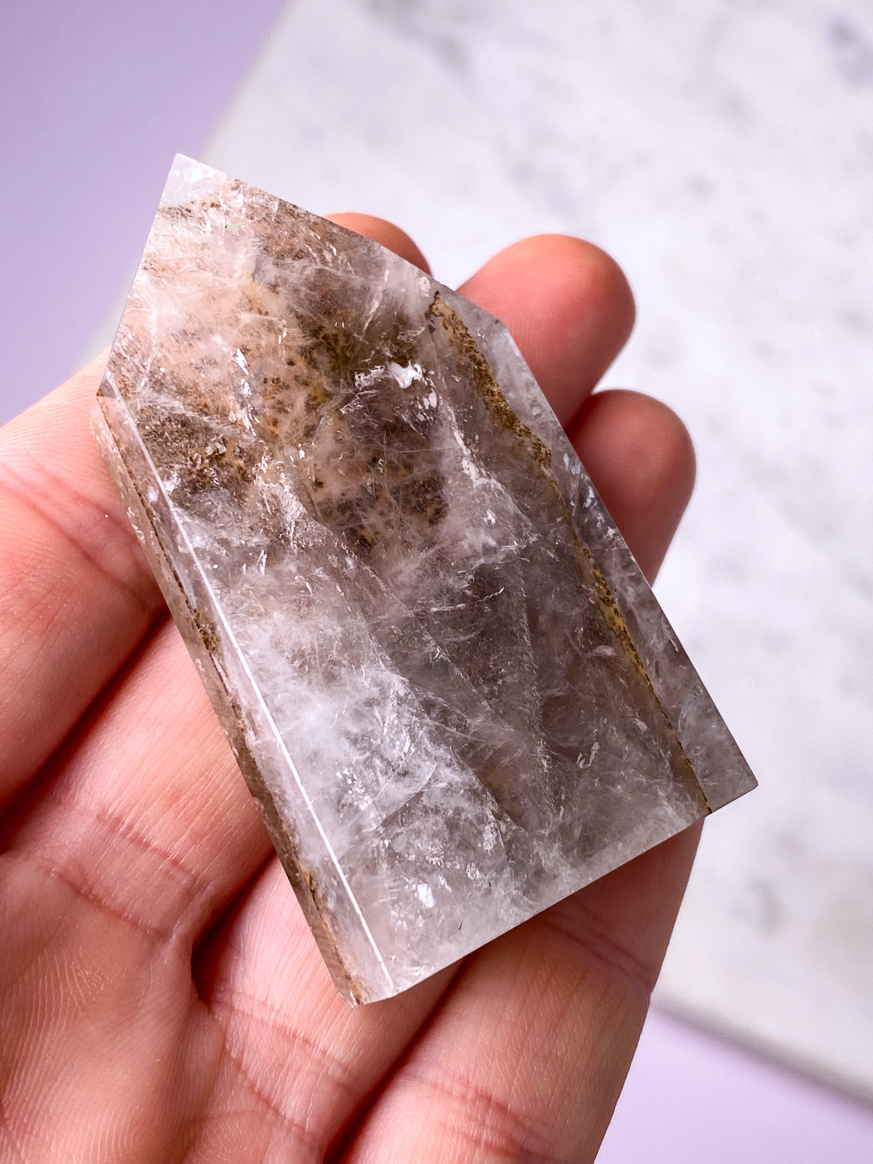 Dendrit Quartz tårn (Nr. 24) Eksklusiv Kvalitet