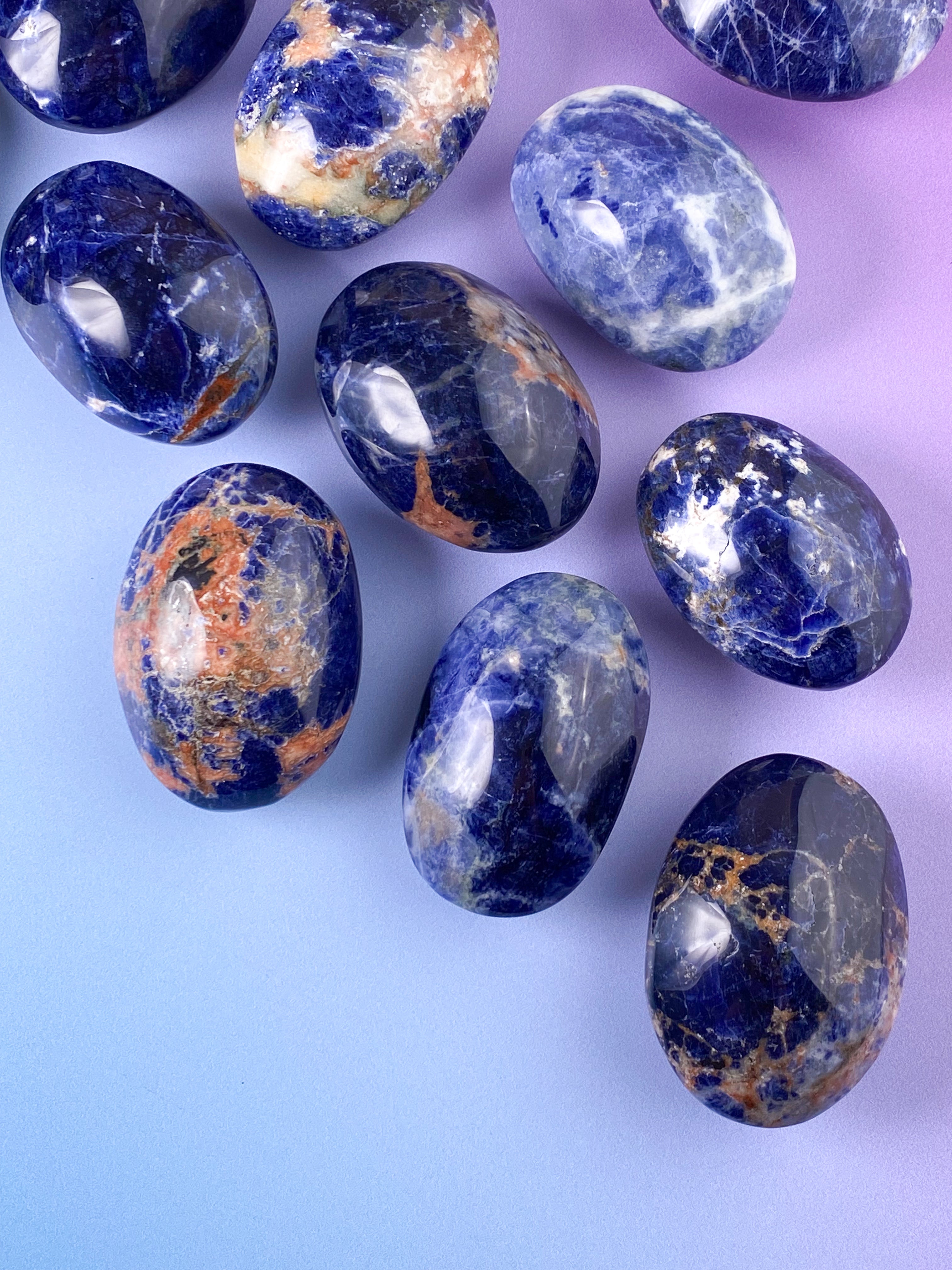 Sodalite polerad