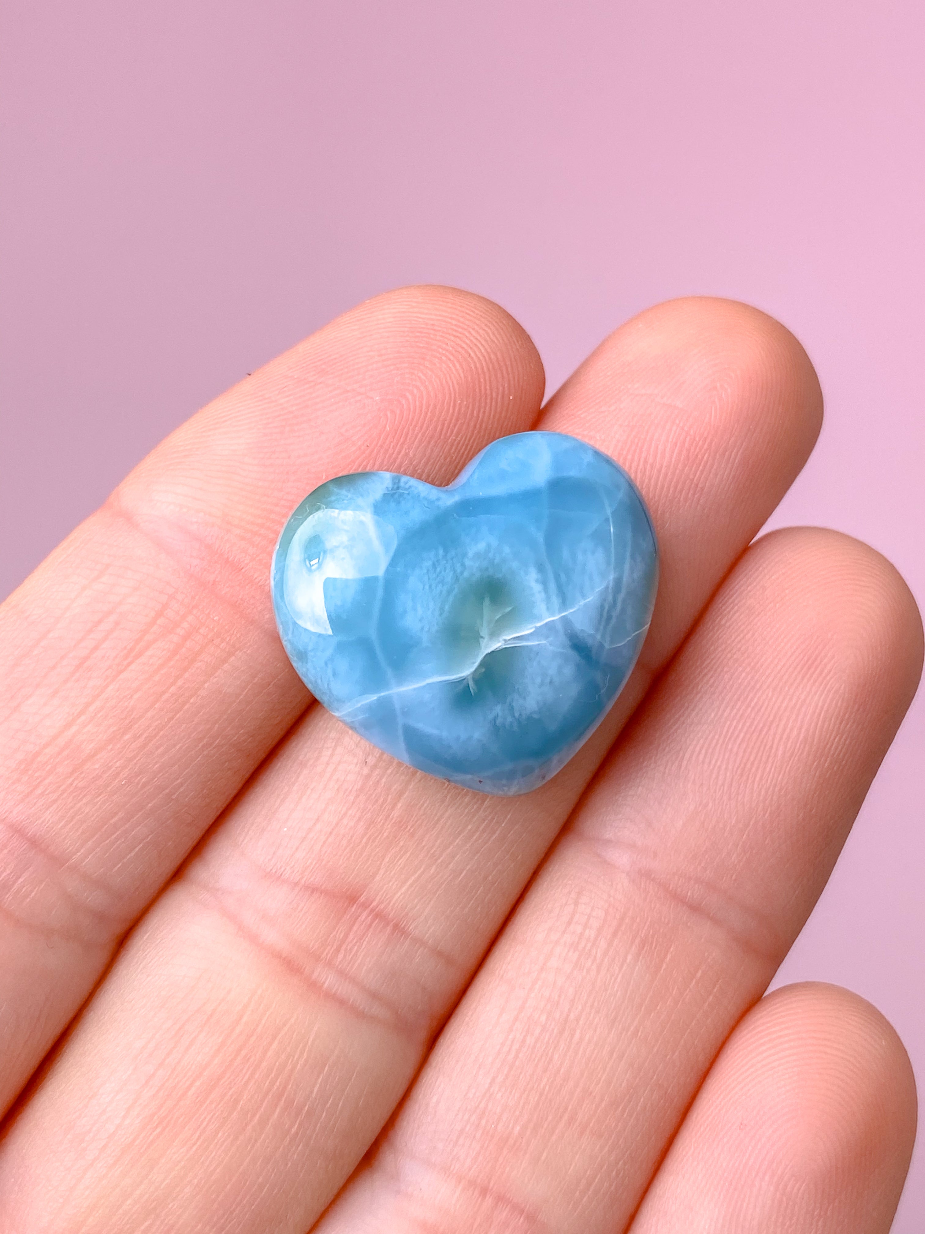 Larimar Hjerte (Nr. 5) Eksklusiv Kvalitet