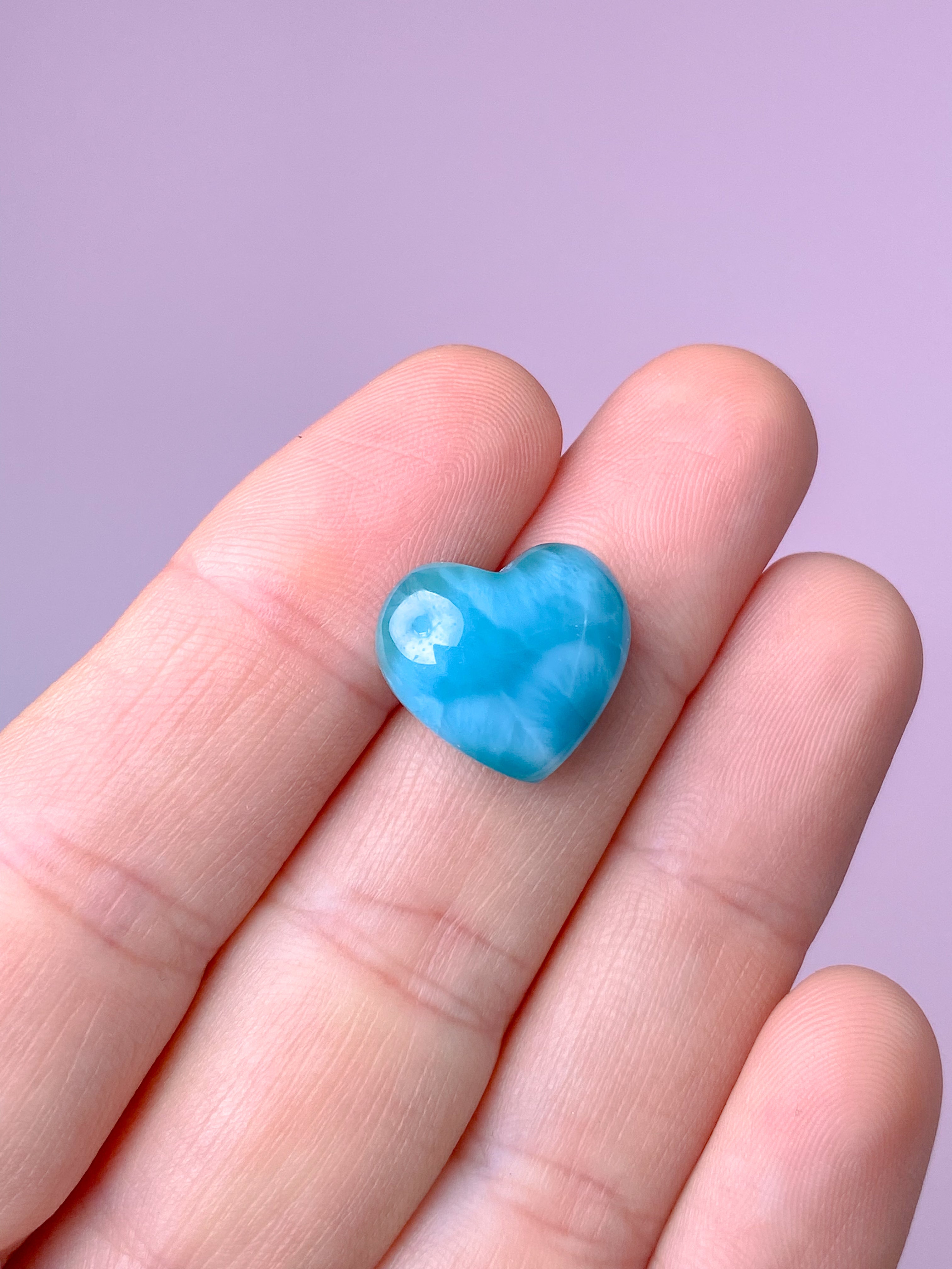 Larimar Hjerte (Nr. 6) Eksklusiv Kvalitet