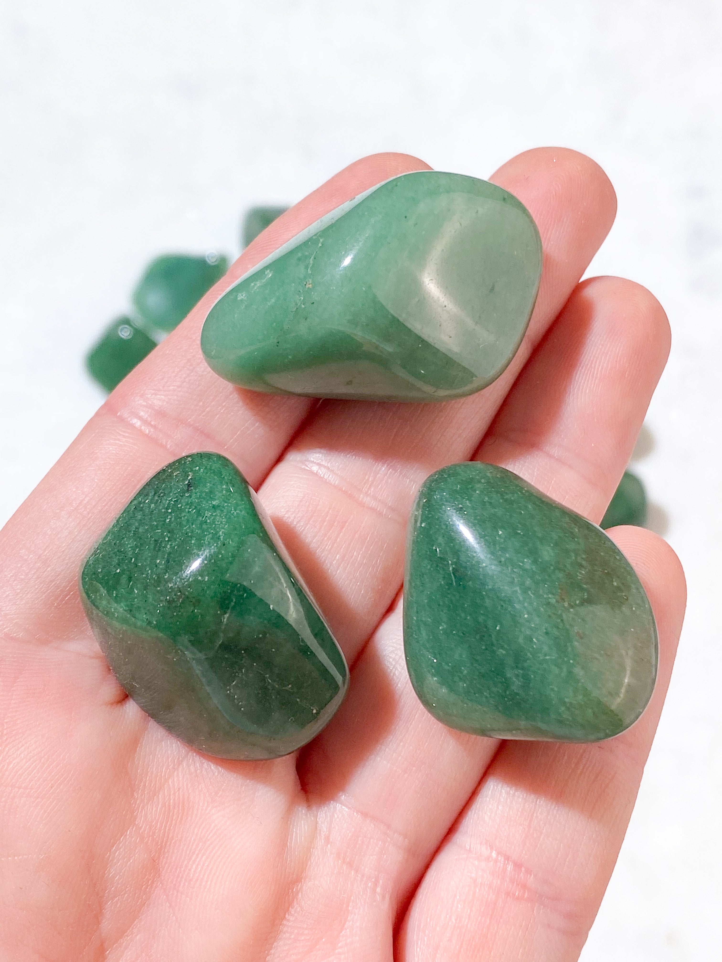 Grön Aventurin Pocket Stone