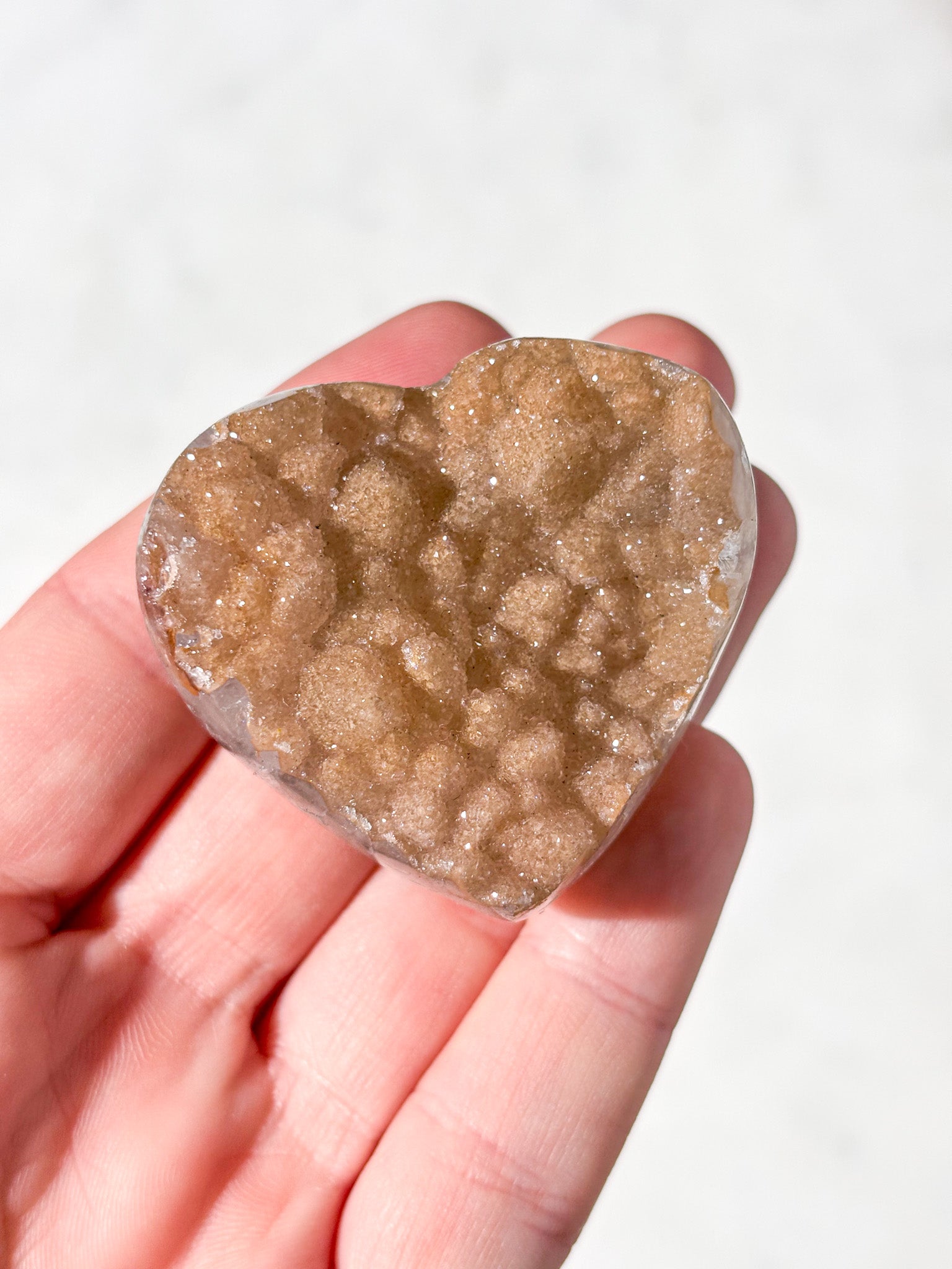 Sugar Ametist Hjärta (Nr. 10)