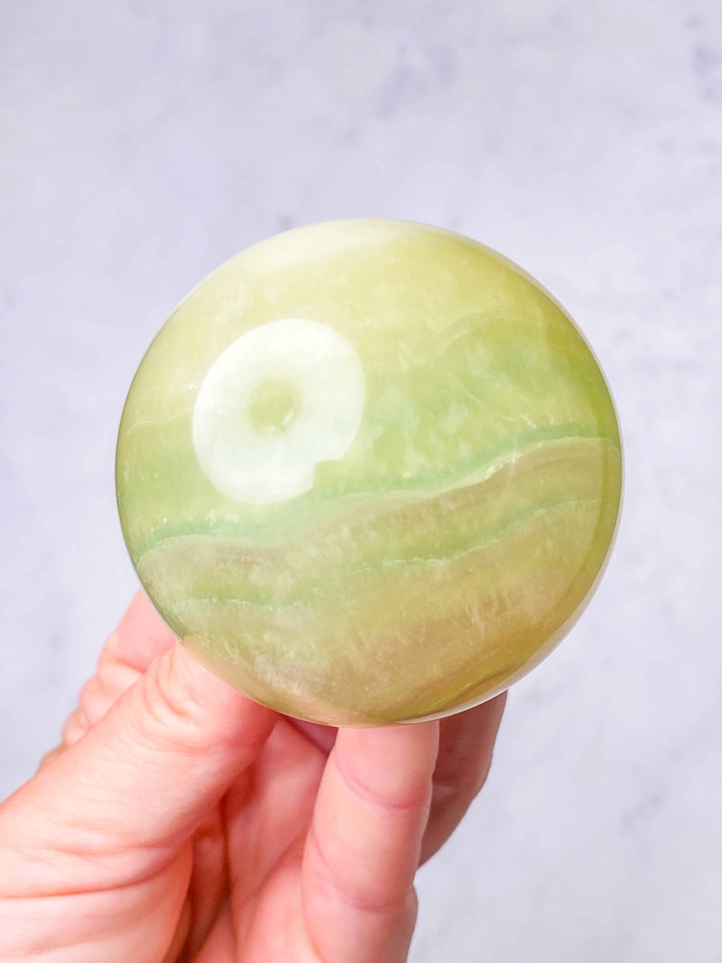Mango Fluorit Kugle (Nr. 5)