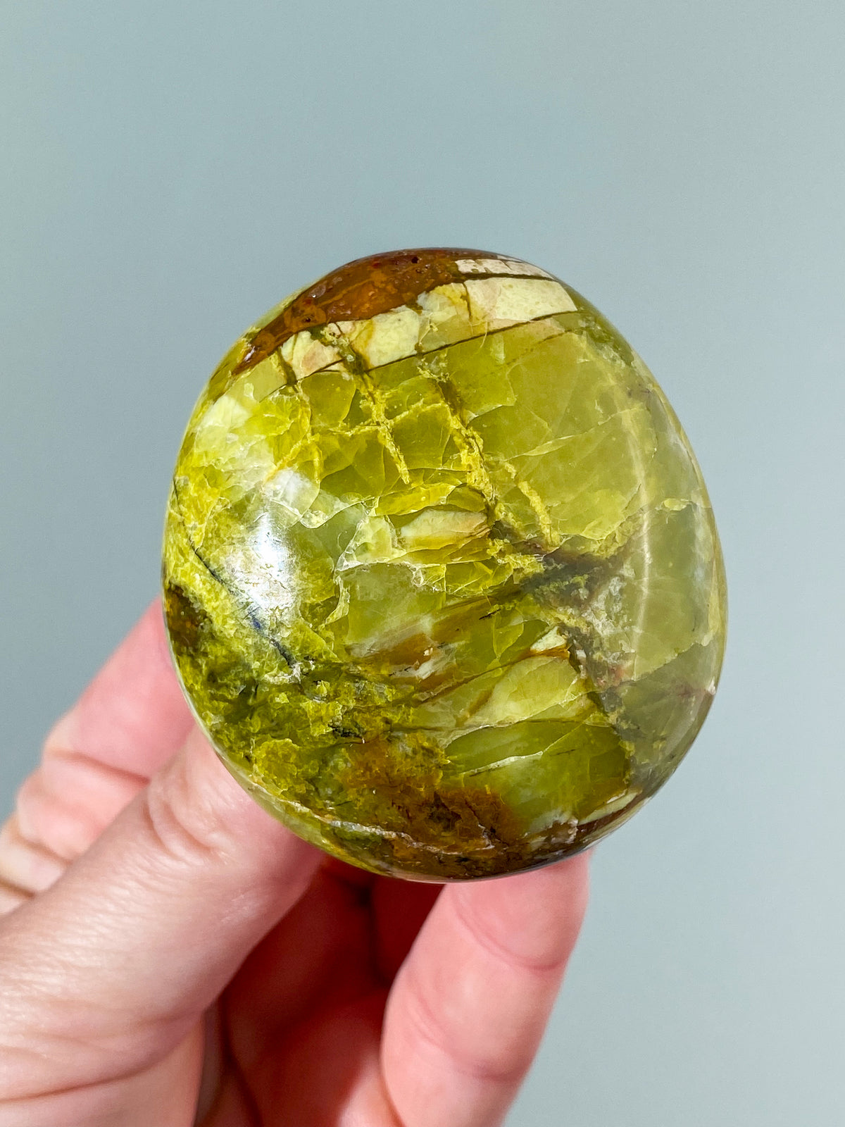 Grön opal palmsten (Nr. 1)
