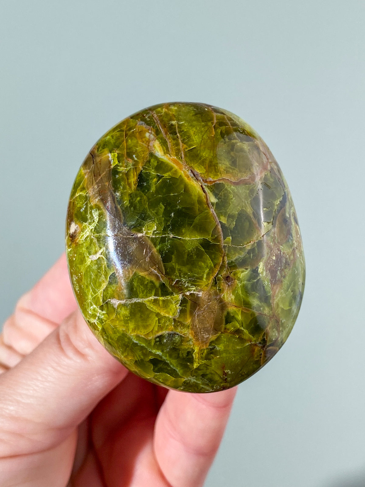 Grön opal palmsten (nr 2)