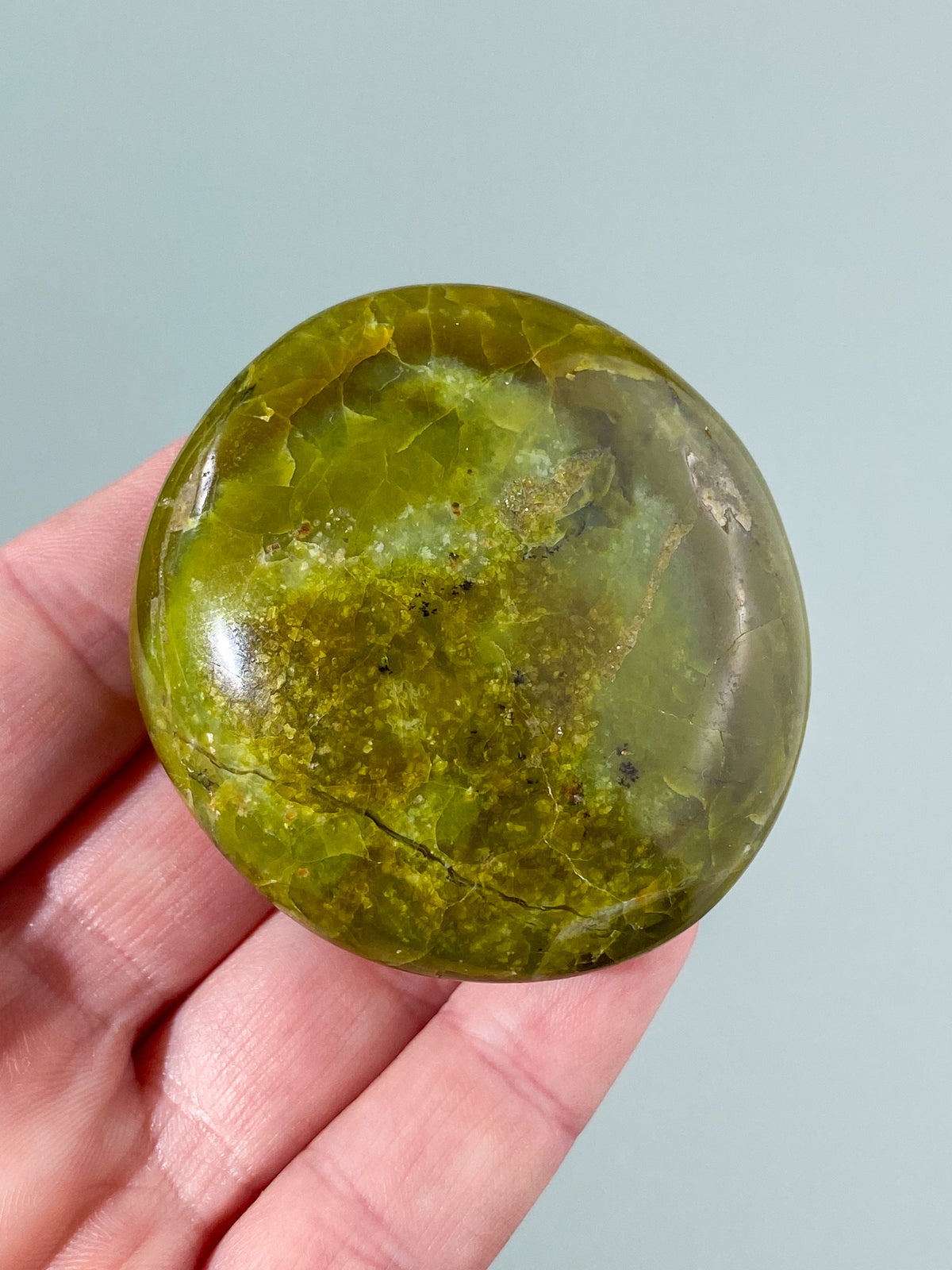 Grön opal palmsten (nr 4)