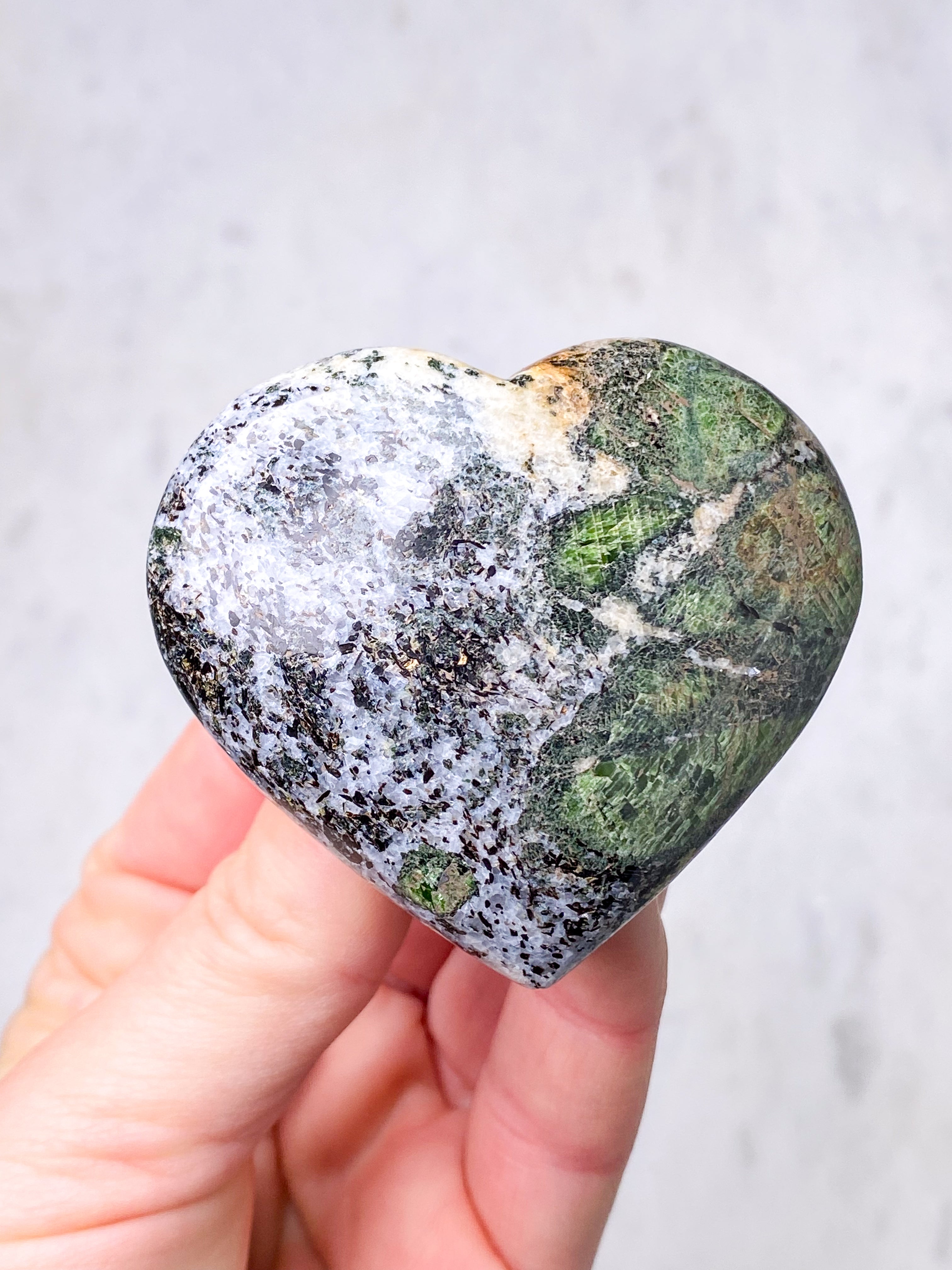 Kromdiopsidehjärta (nr 1)