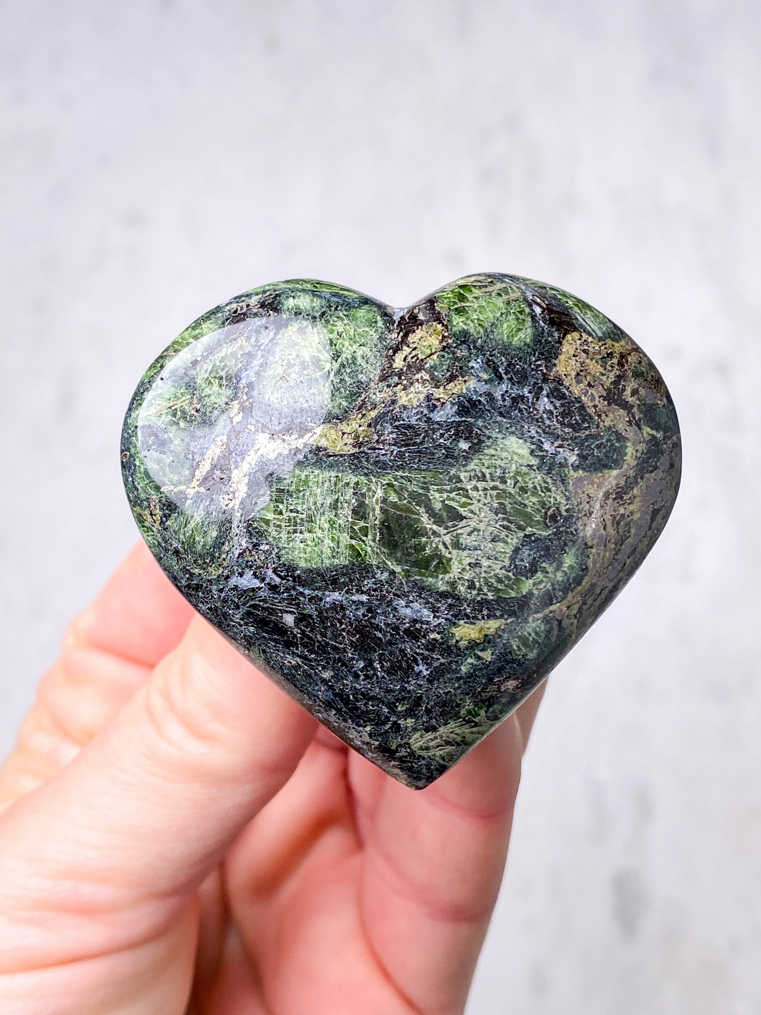 Kromdiopsidehjärta (nr 1)