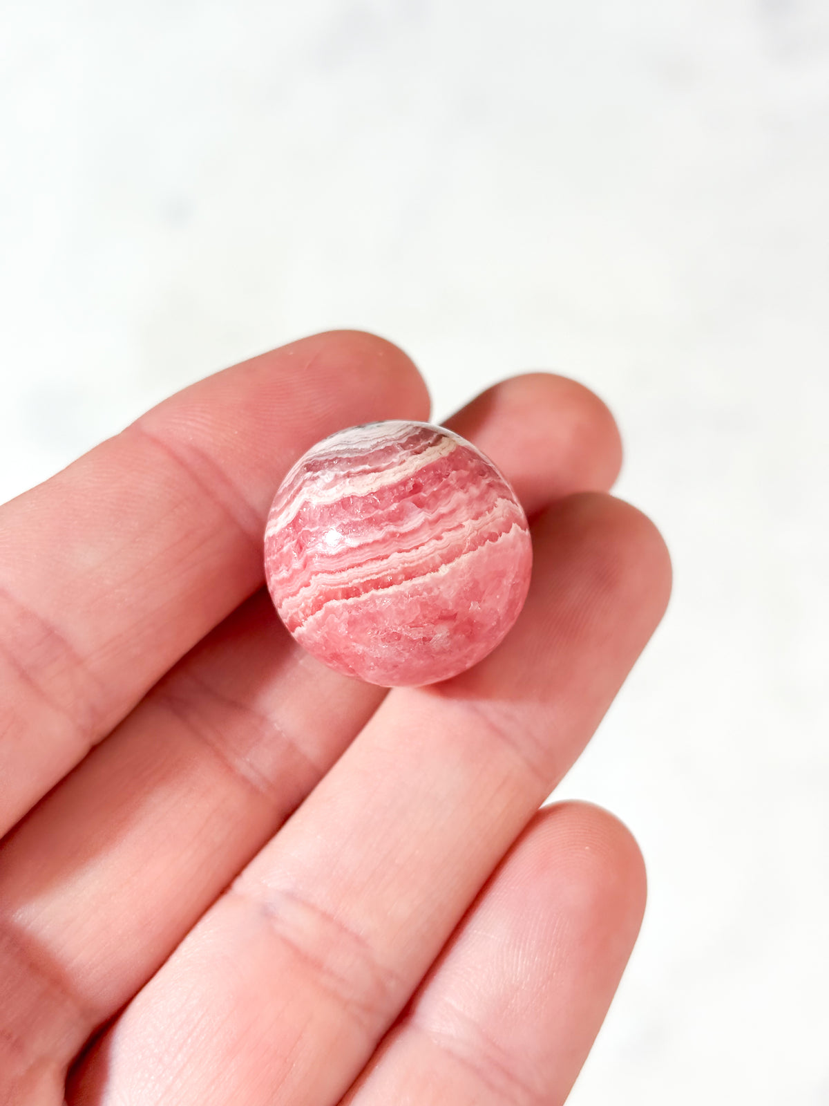 Rhodochrosit Kugle (Nr. 2)