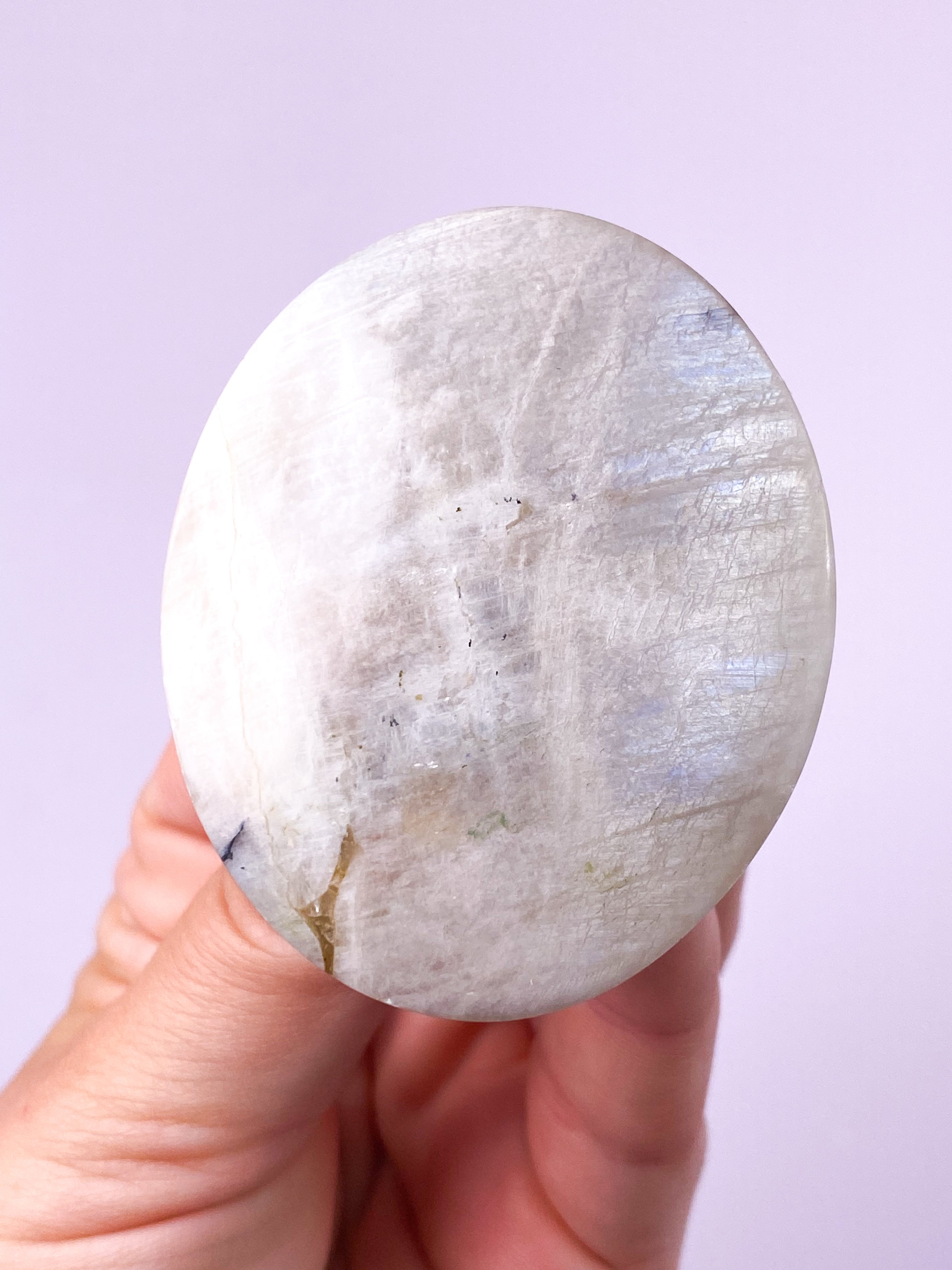 Rainbow Moonstone Palmstone