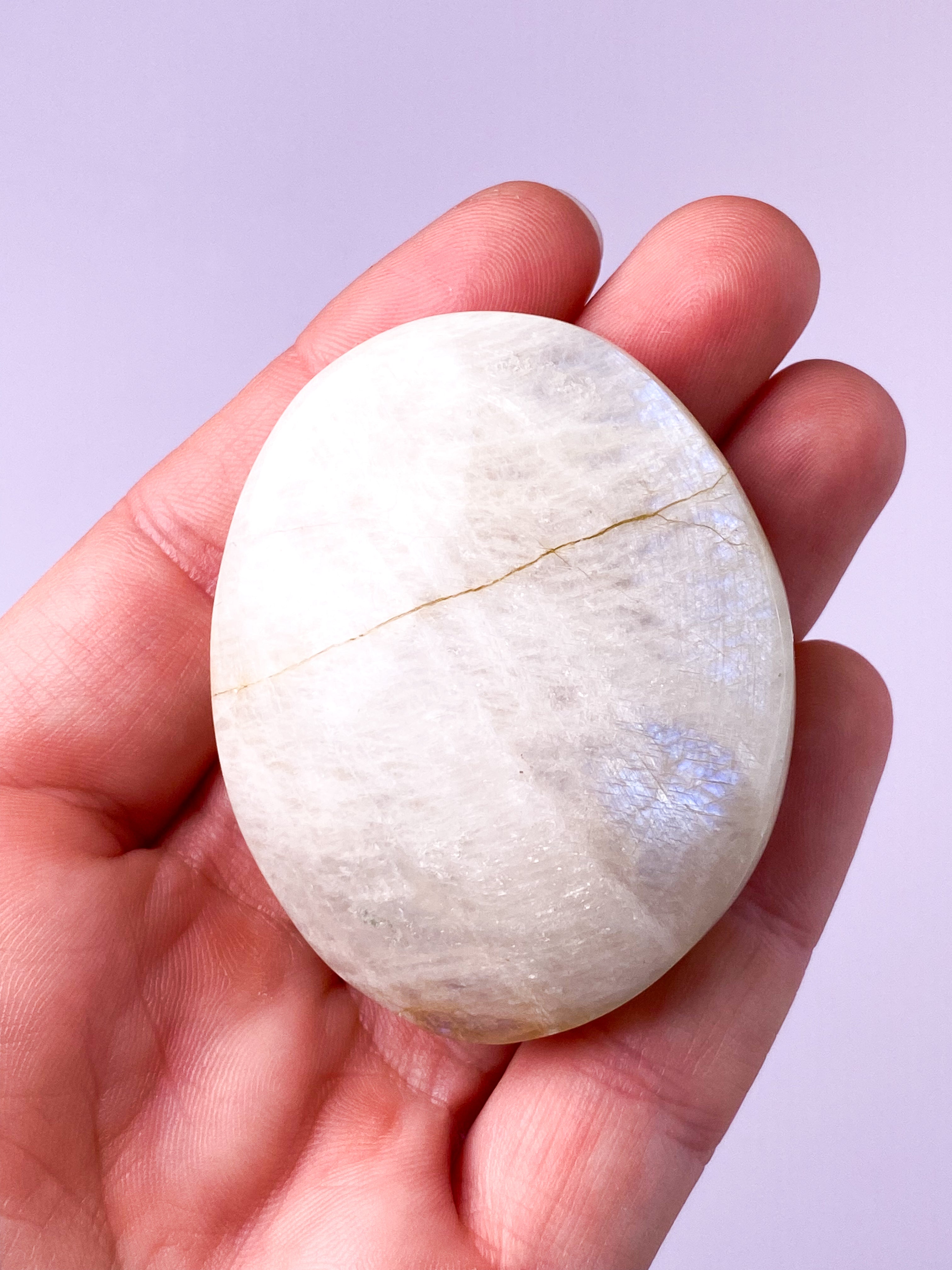 Rainbow Moonstone Palmstone