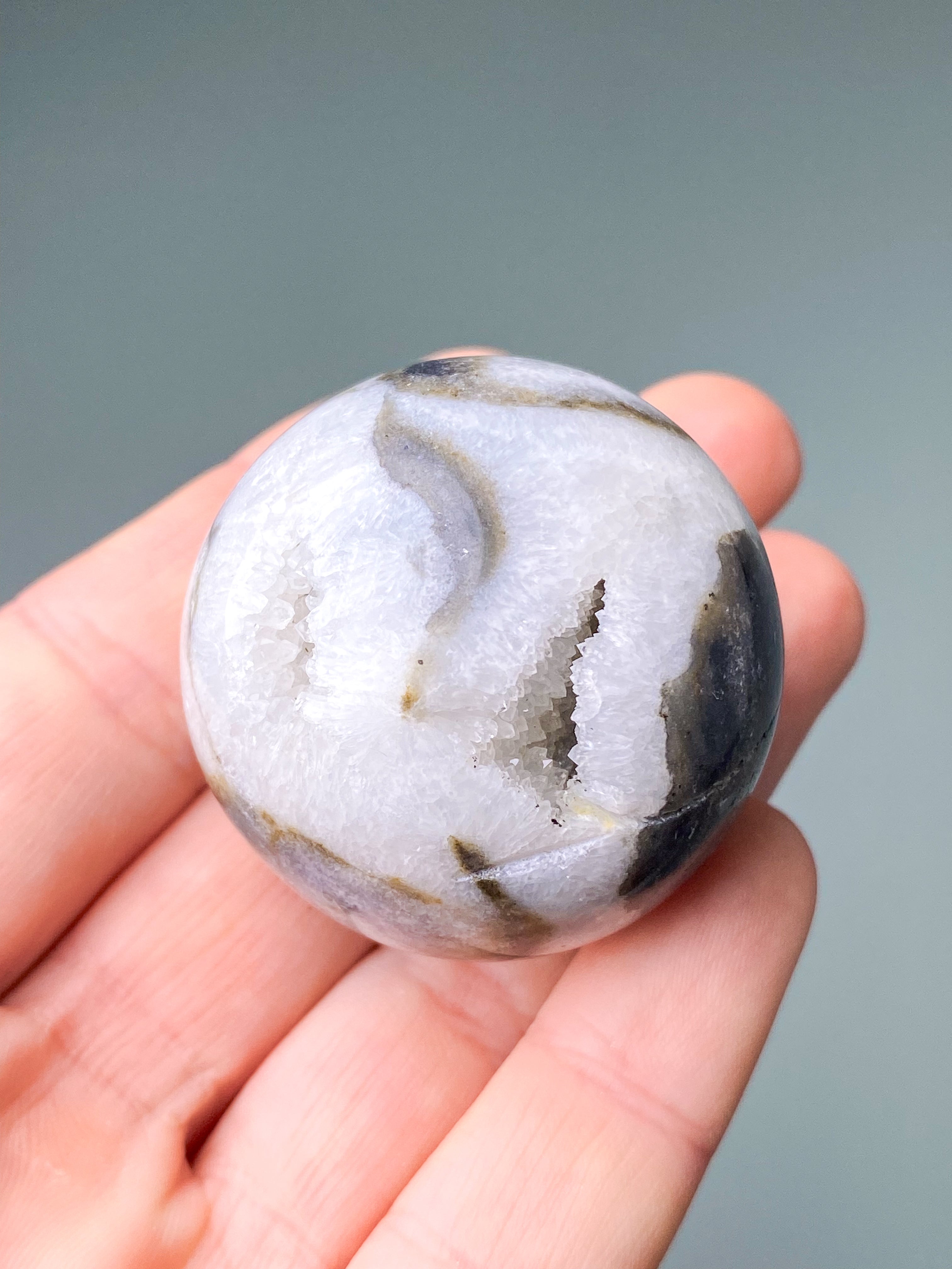 Druzy Sphalerit Kugle (Nr. 3)