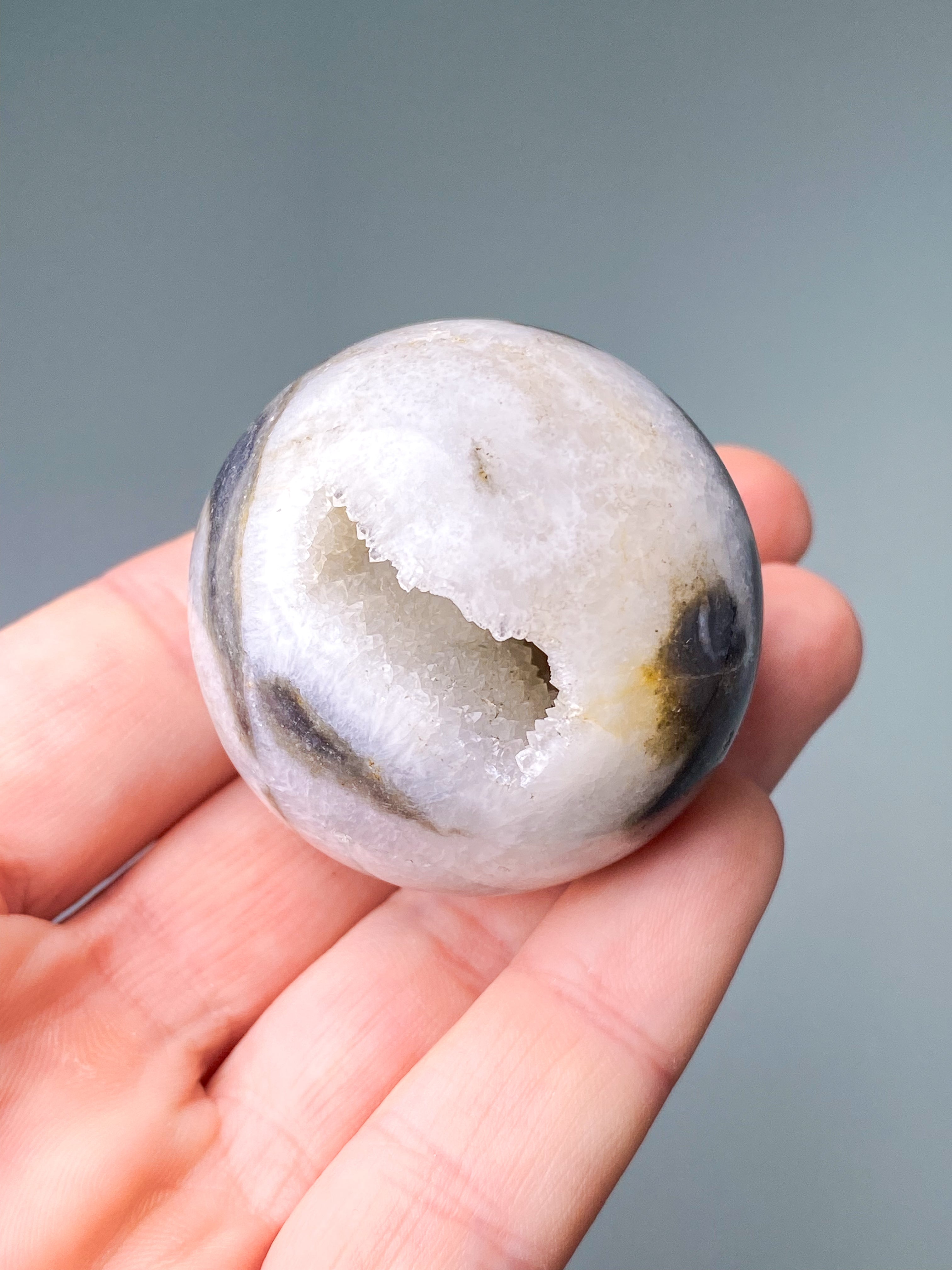 Druzy Sphalerit Kugle (Nr. 4)