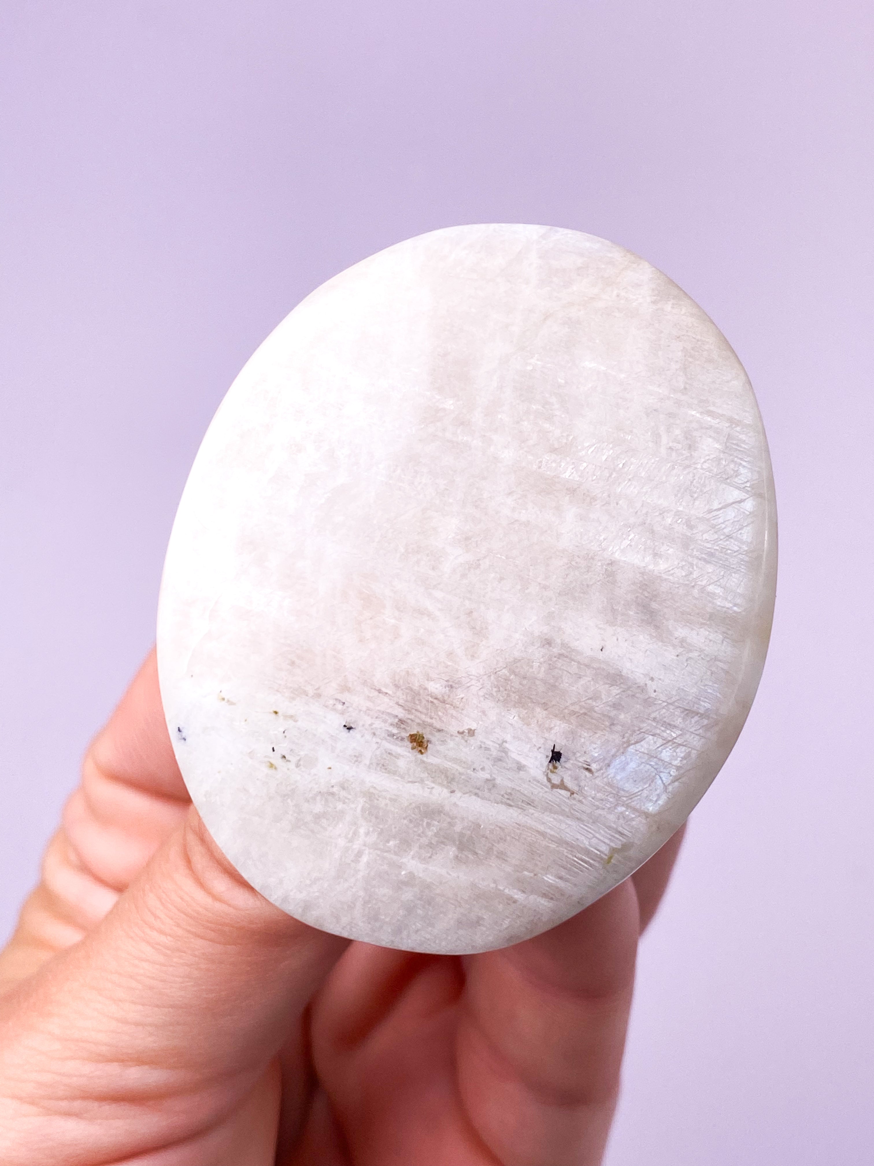 Rainbow Moonstone Palmstone