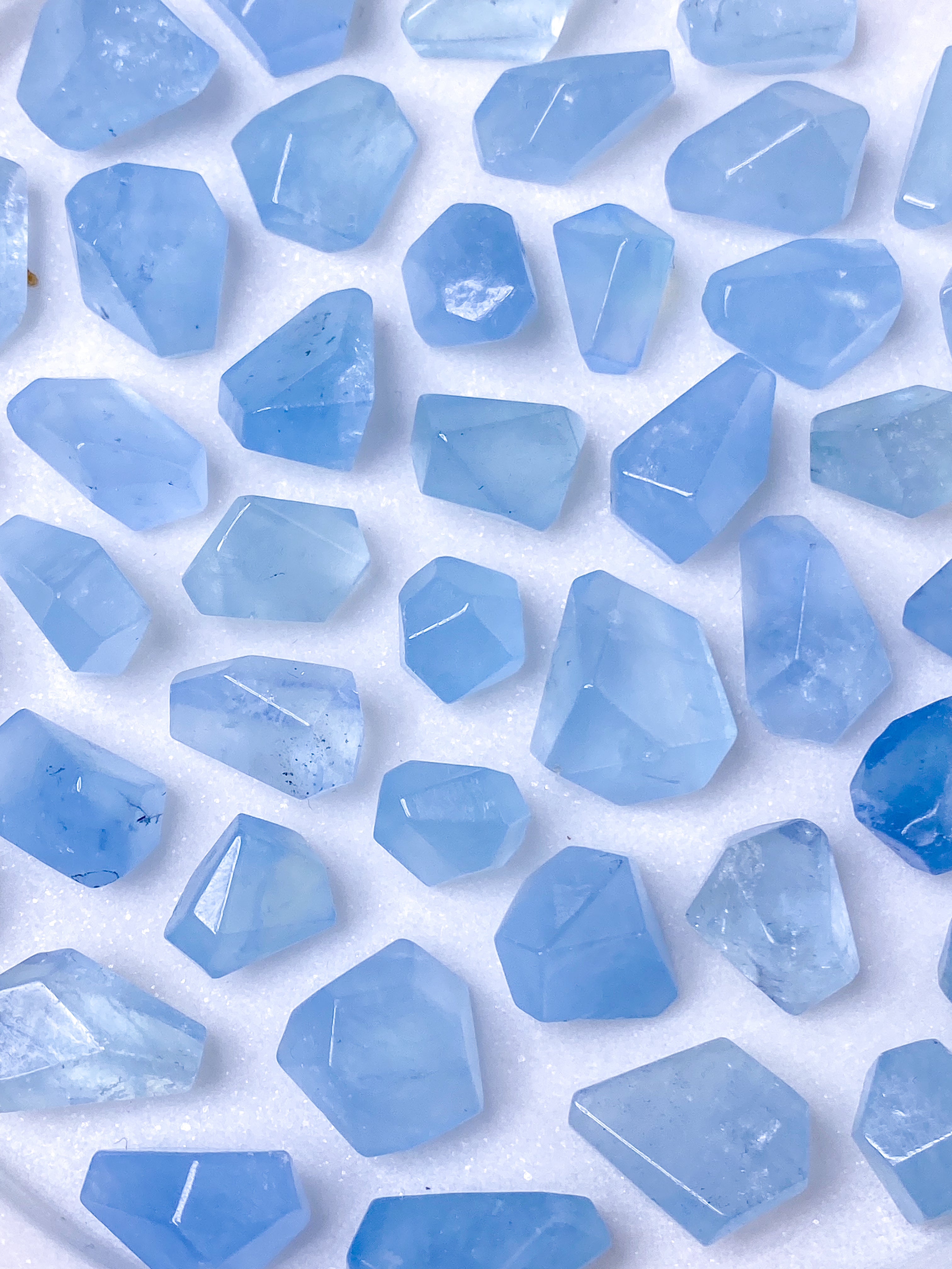 Akvamarinpolerad (nr 1) Exklusiv kvalitet