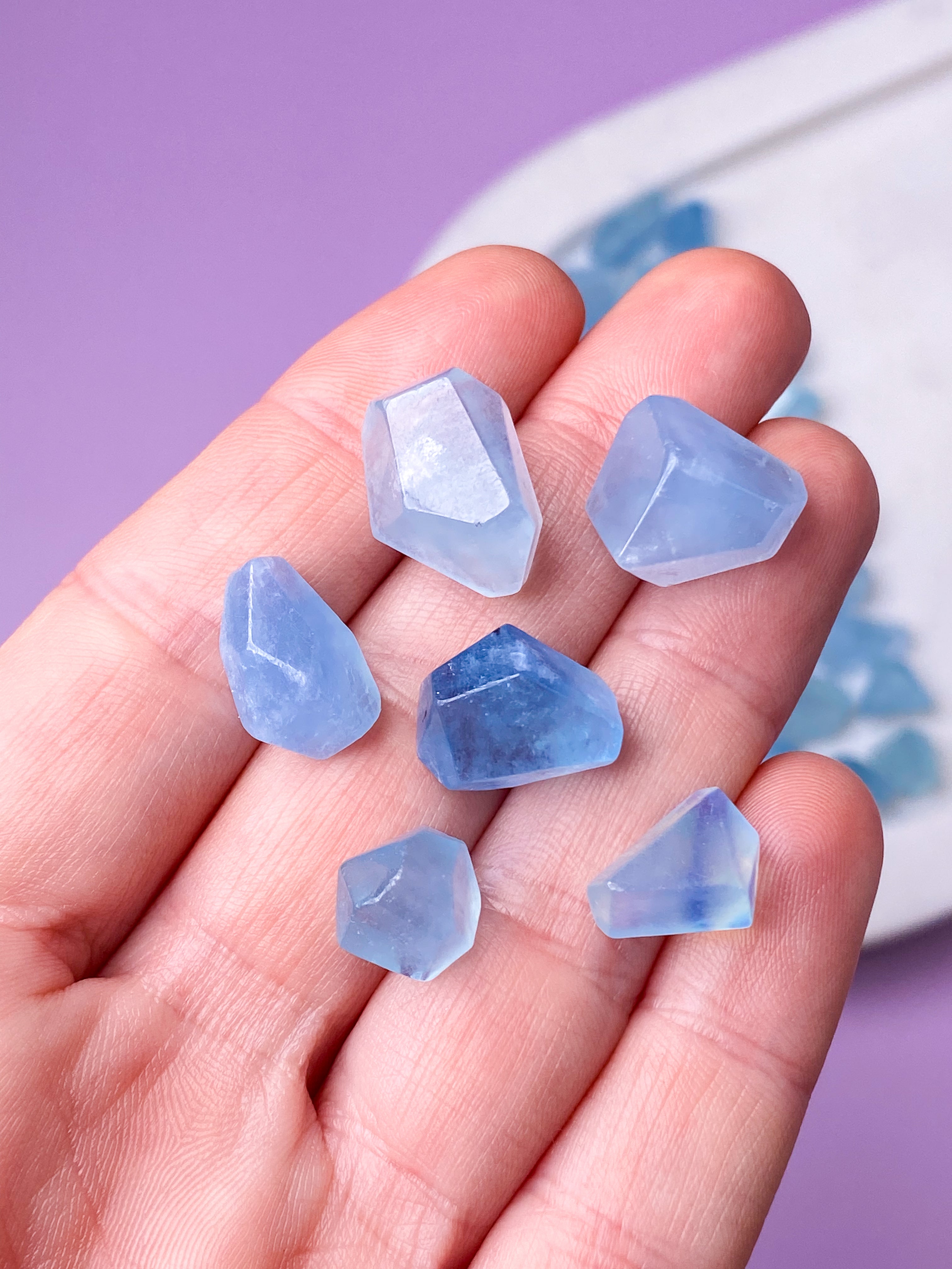 Akvamarinpolerad (nr 1) Exklusiv kvalitet